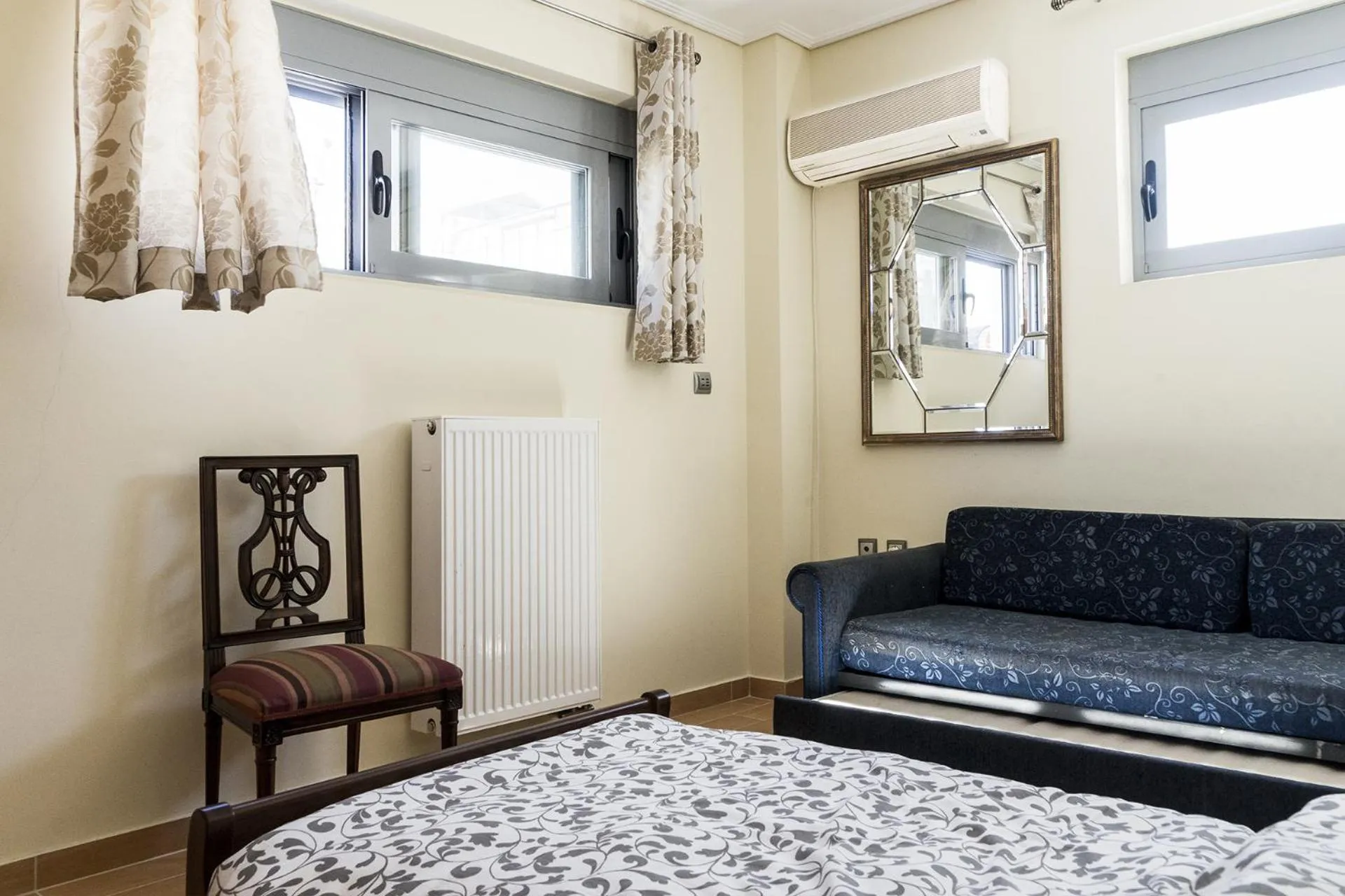 Bedroom, Bed in Villa d'Irene-near athens airport , 200 meters from the beach davis