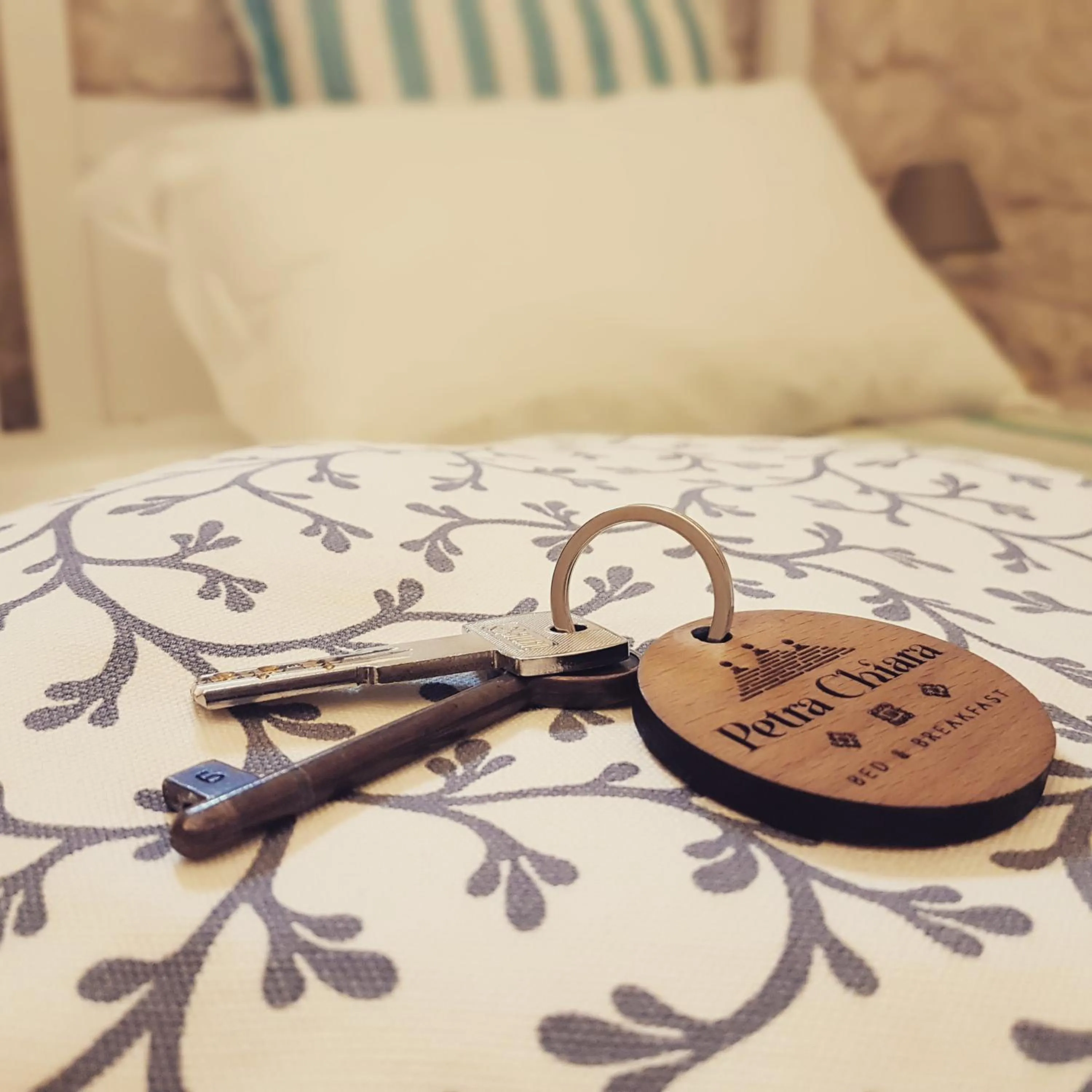 Bed in Trulli Petra Chiara