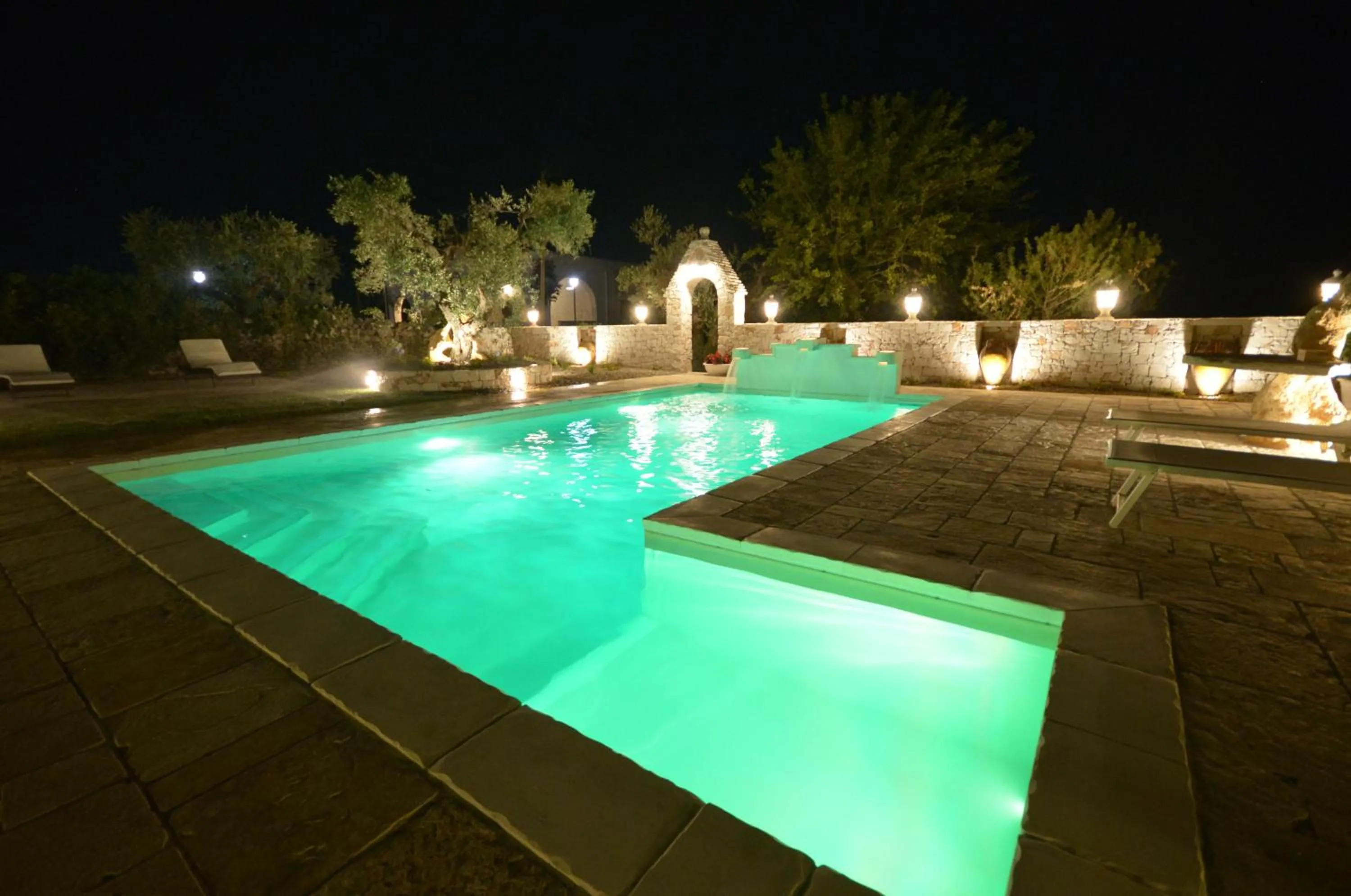 Swimming pool in Trulli Petra Chiara