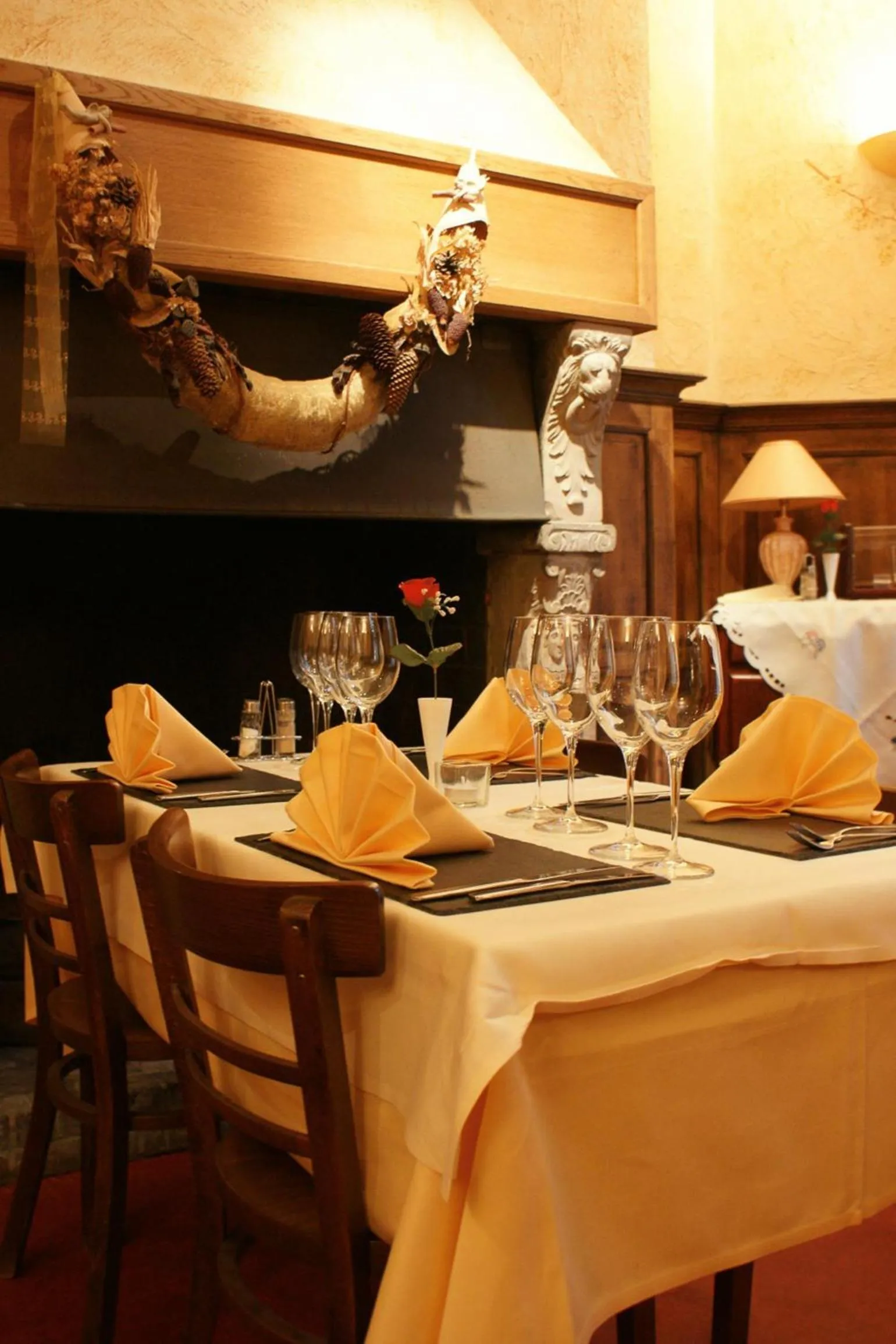 Restaurant/places to eat in Parkhotel Villa des Effats Vielsalm