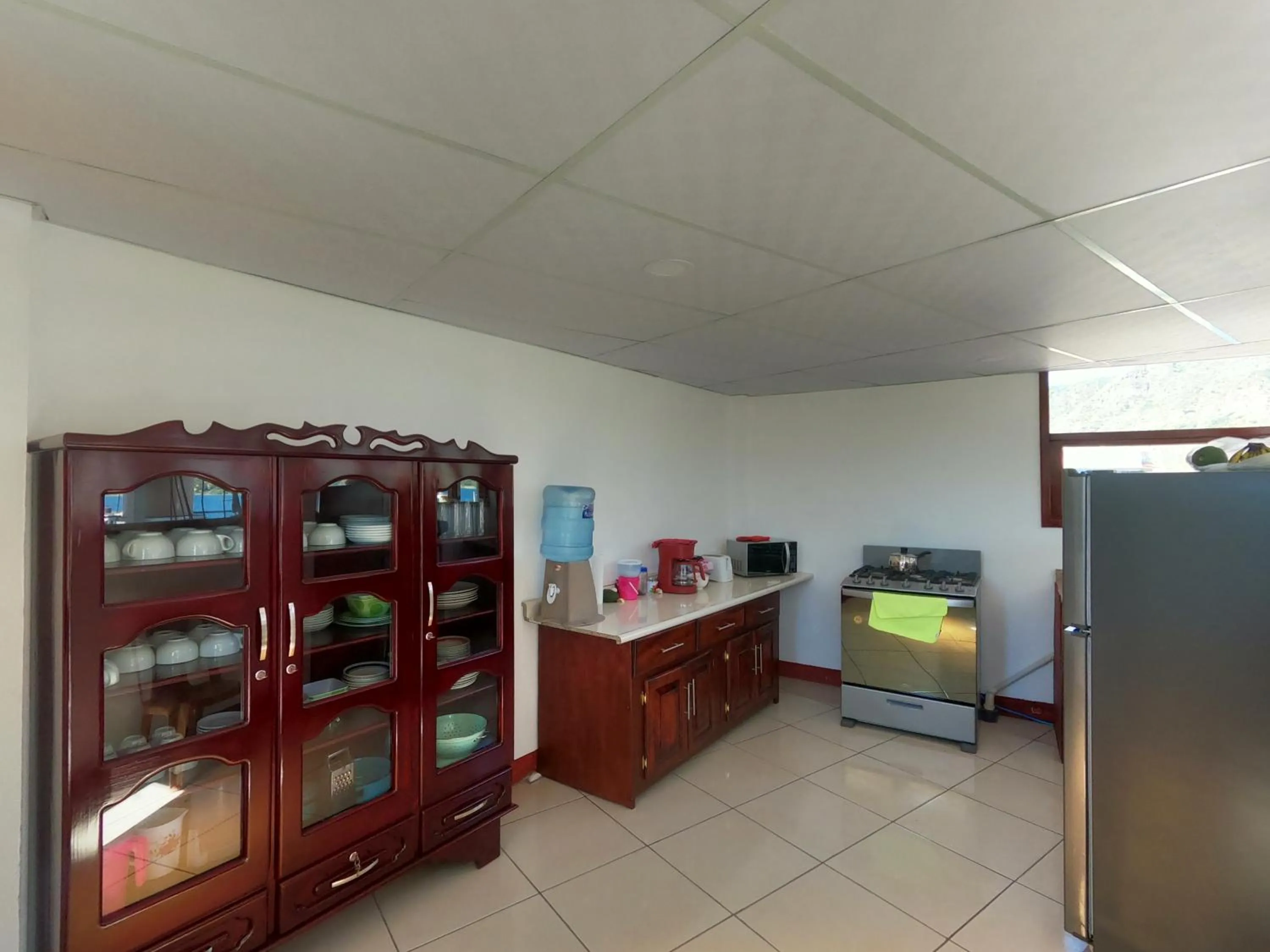 Kitchen or kitchenette in Hotel Xetawaa´l