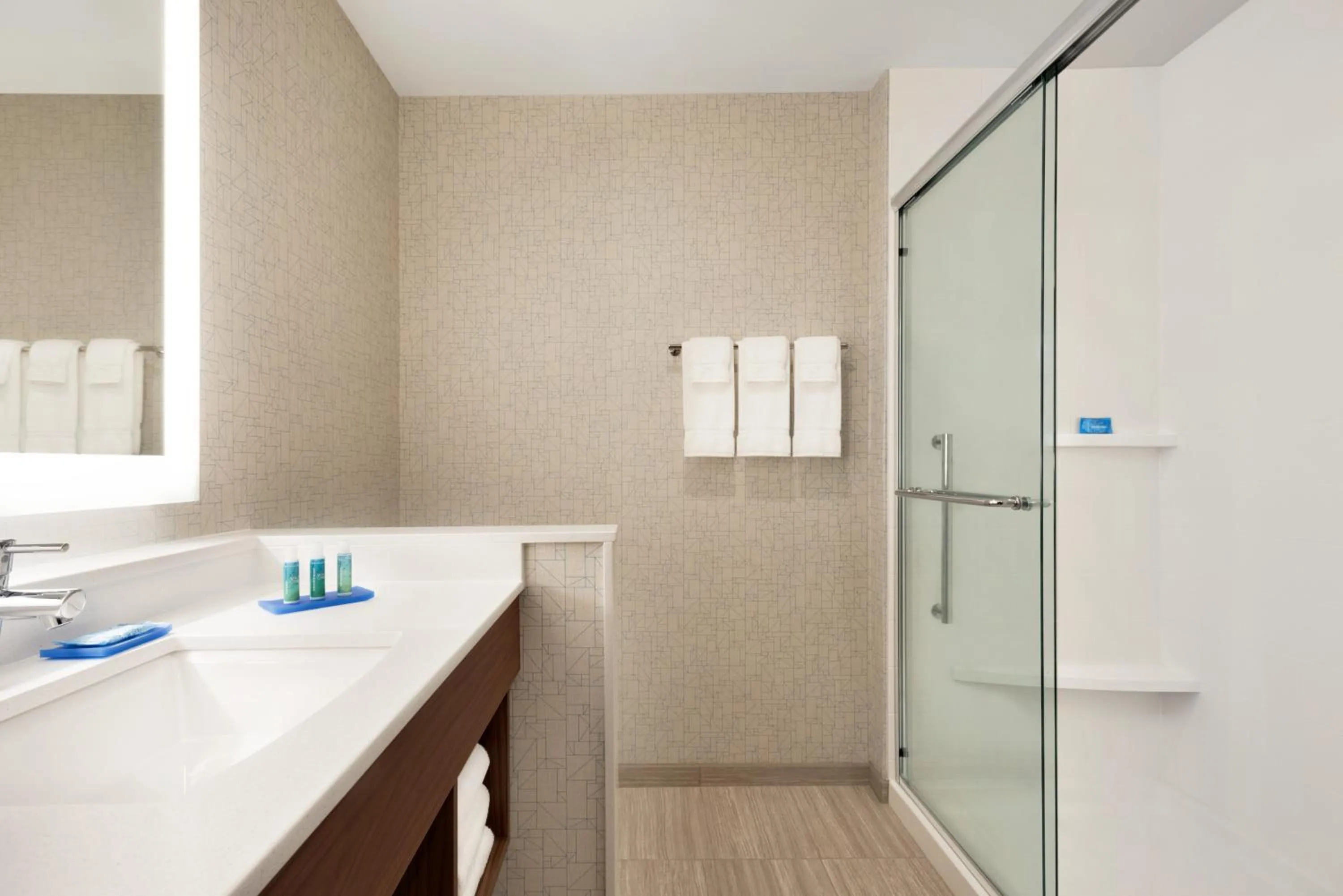 Bathroom in Holiday Inn Express & Suites - Cincinnati South - Wilder by IHG