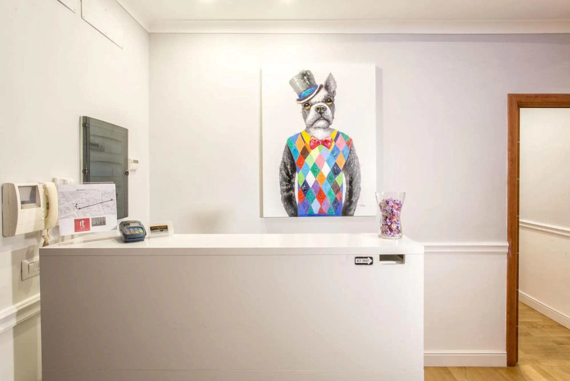 Lobby or reception in La Foresteria Luxury Suites