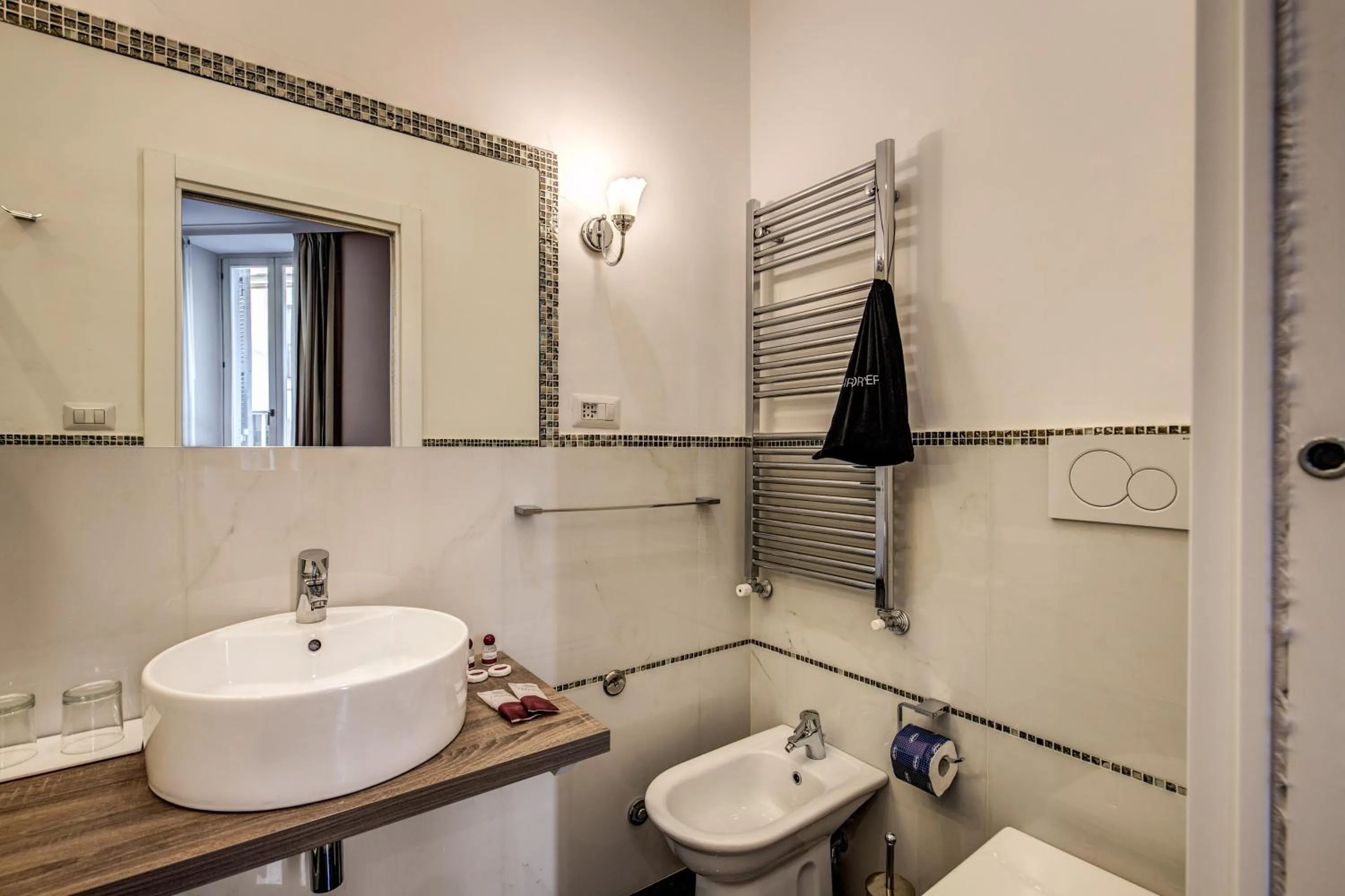 Bathroom in La Foresteria Luxury Suites