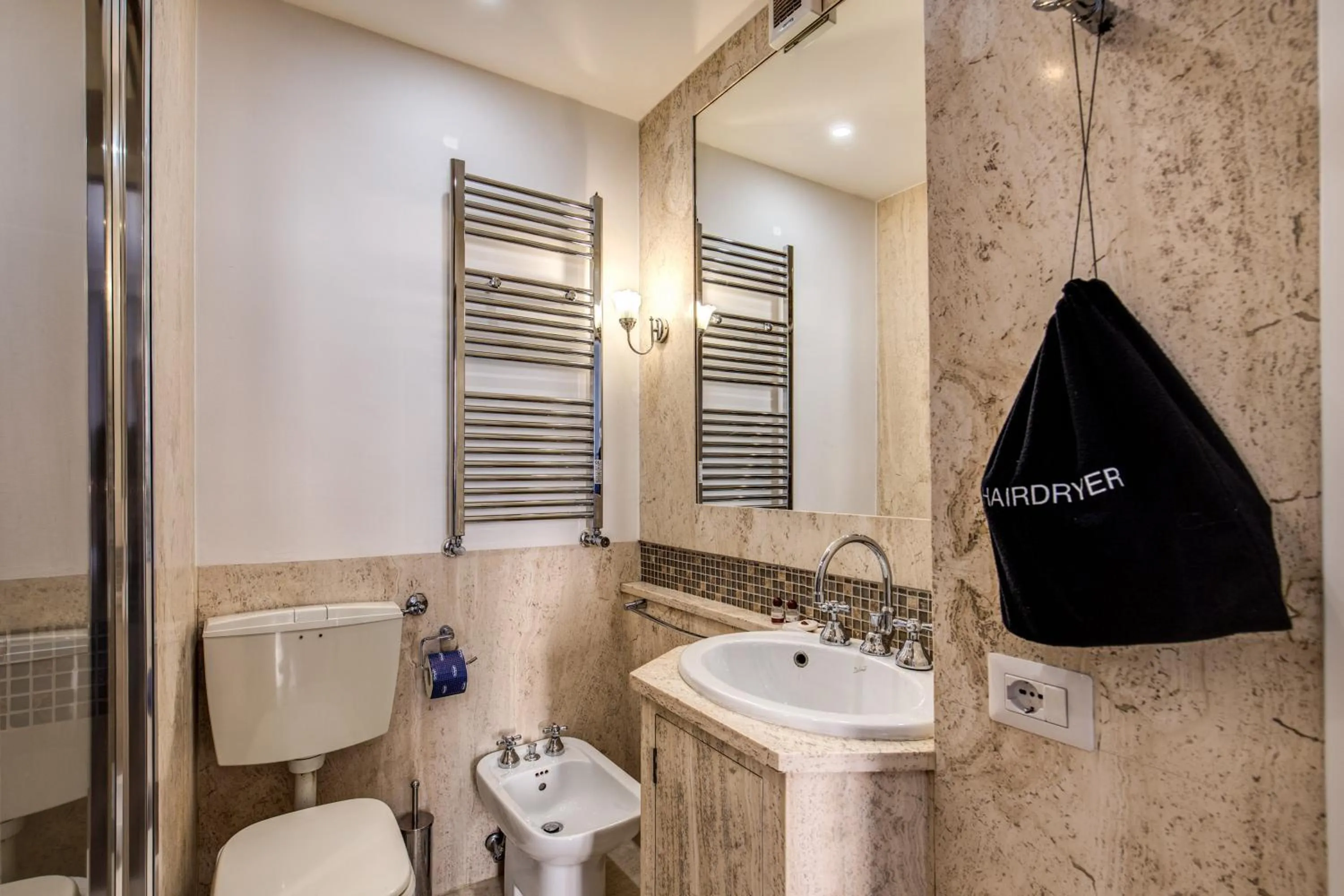 Bathroom in La Foresteria Luxury Suites