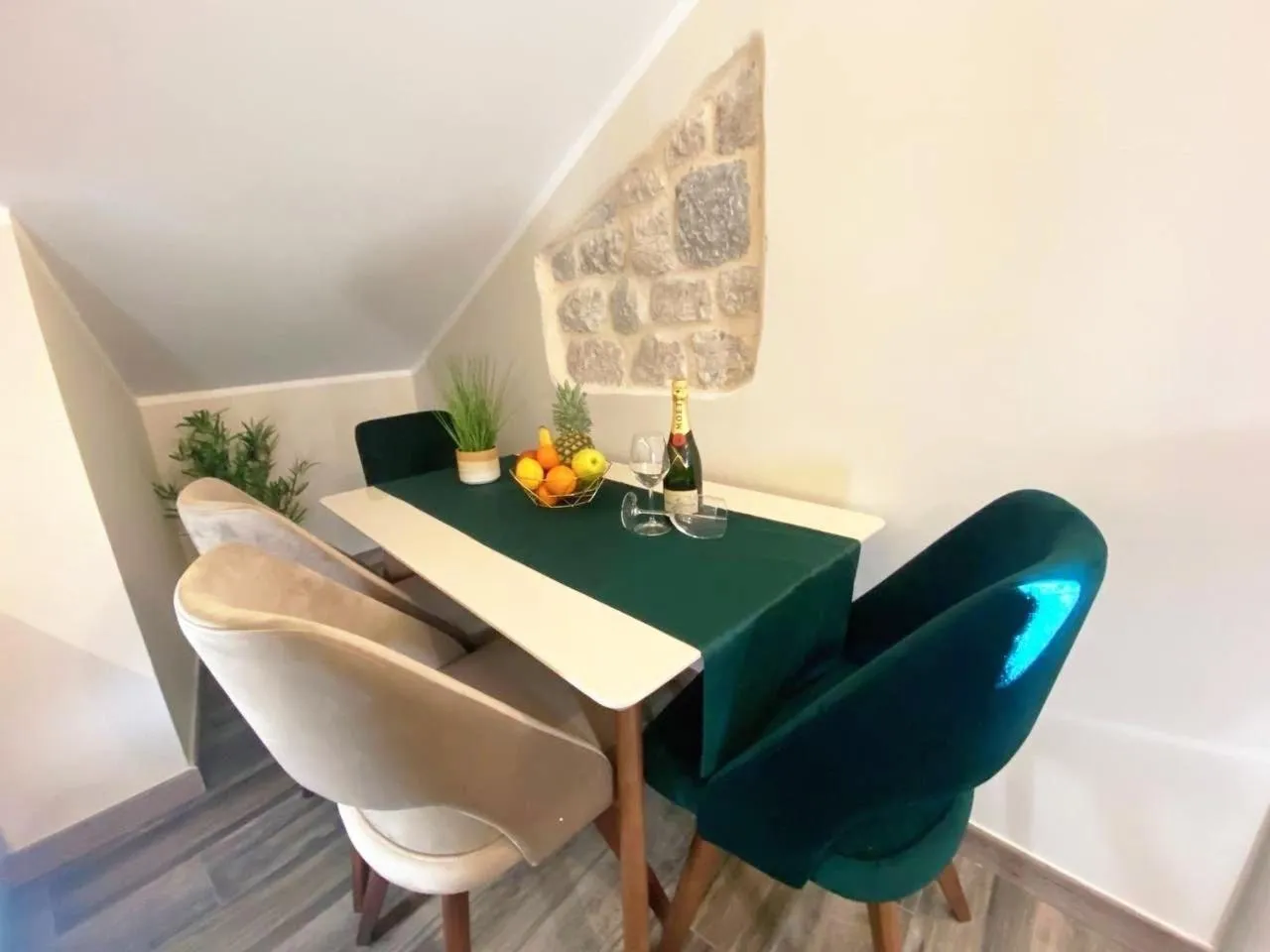 Dining area in D & Sons Apartments