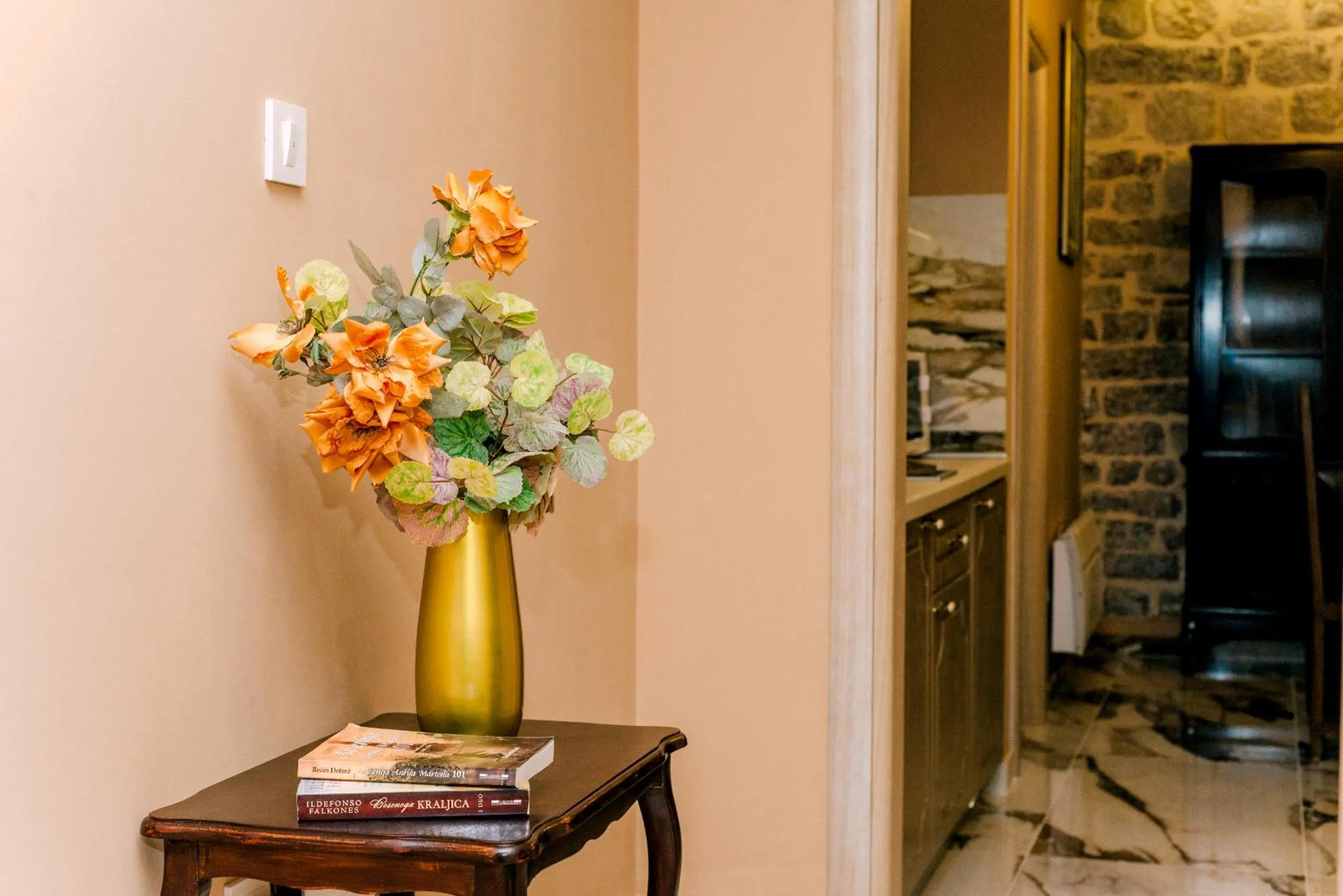 Decorative detail in D & Sons Apartments