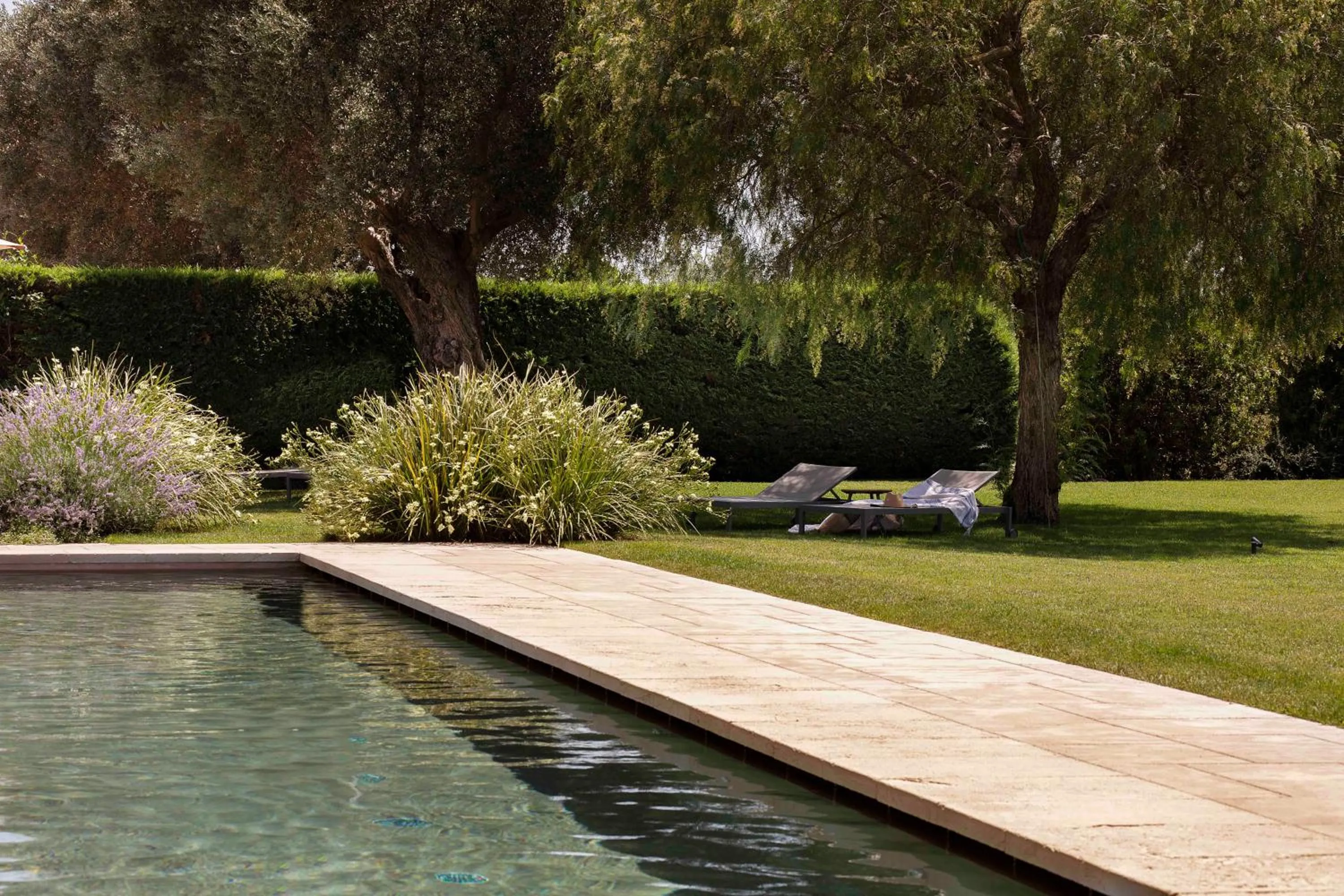 Swimming pool in Hotel Peralada Wine Spa & Golf