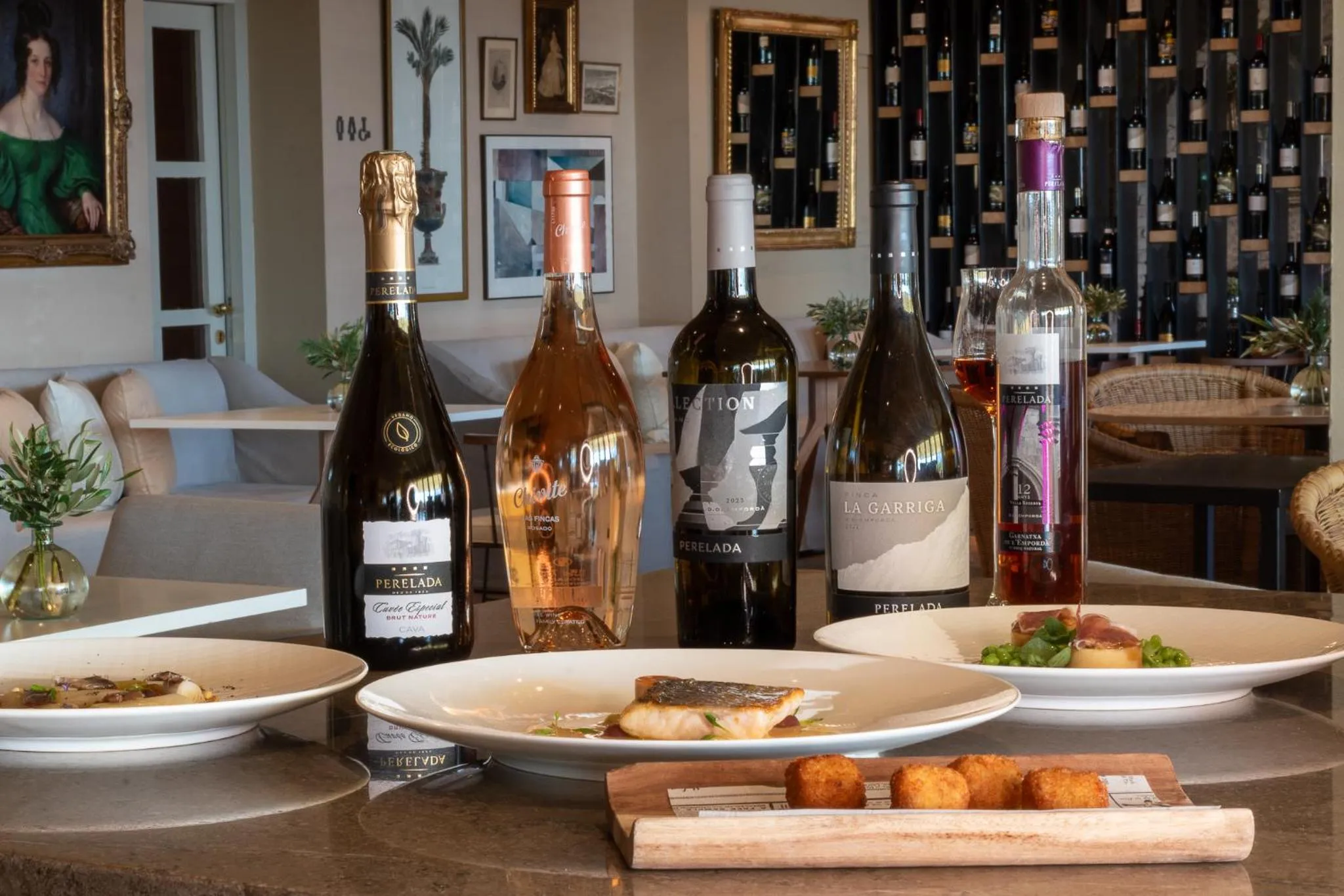 Food and drinks in Hotel Peralada Wine Spa & Golf