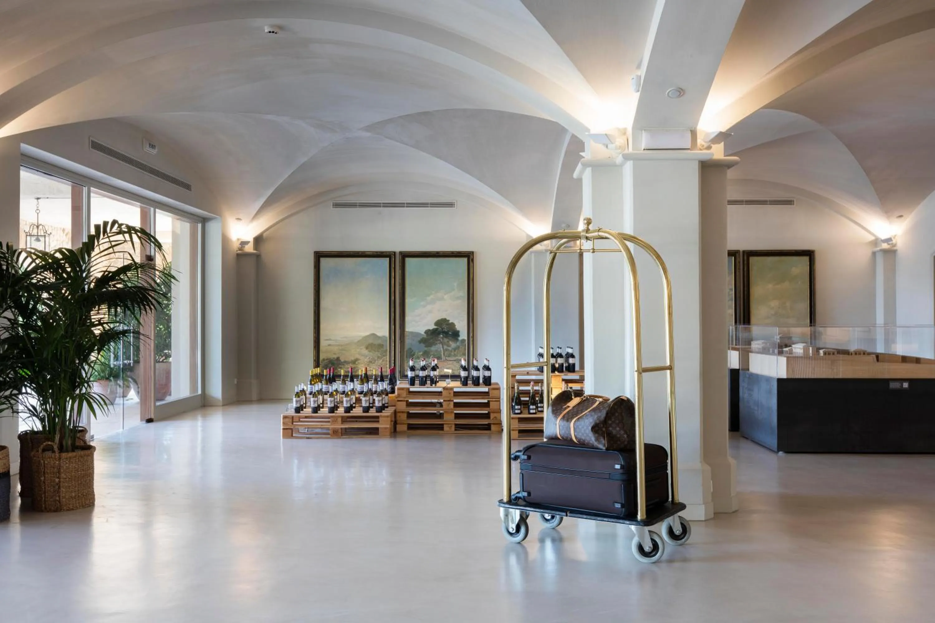 Lobby or reception in Hotel Peralada Wine Spa & Golf