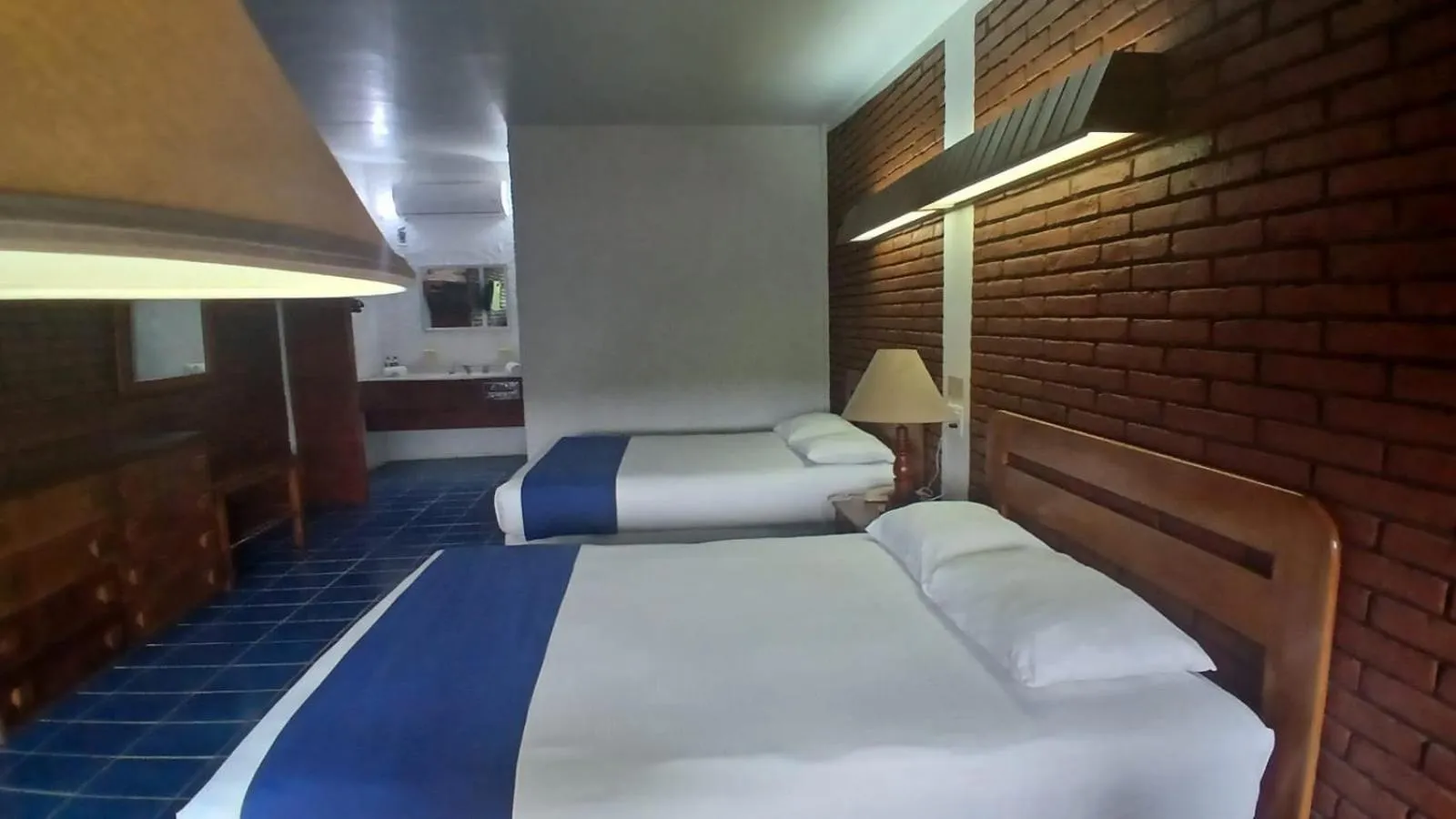 Bed in Hotel Plaza Palmas