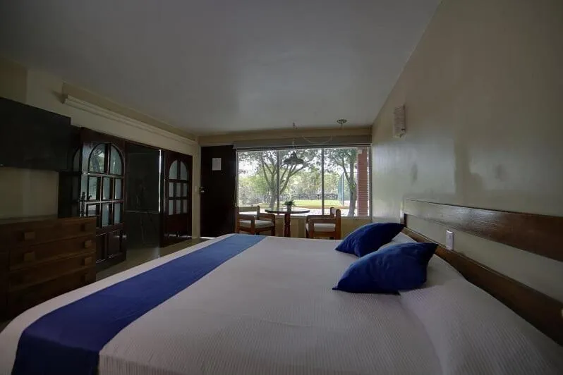 Bed in Hotel Plaza Palmas