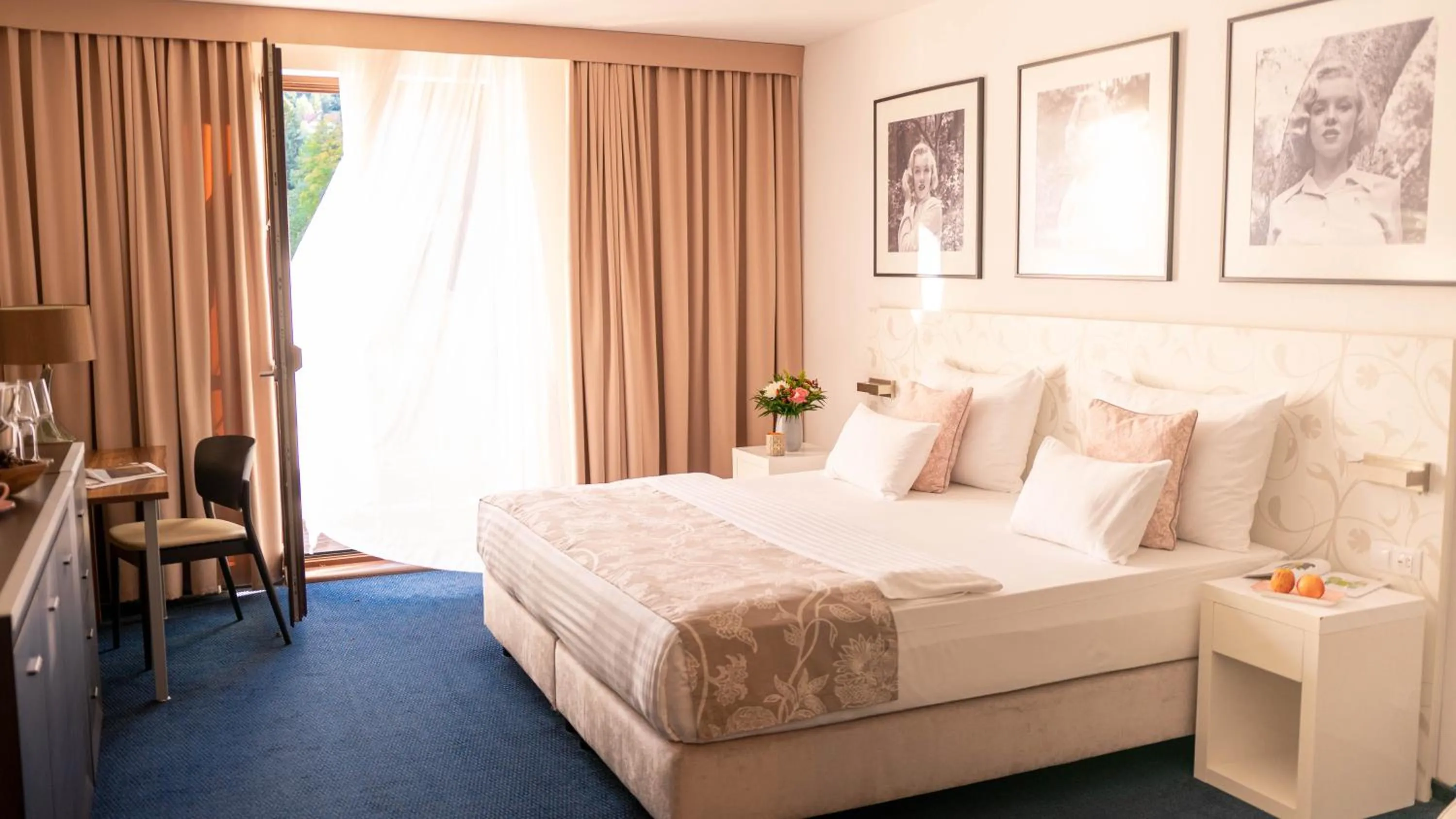 Bed in Hotel Savoy Špindlerův Mlýn