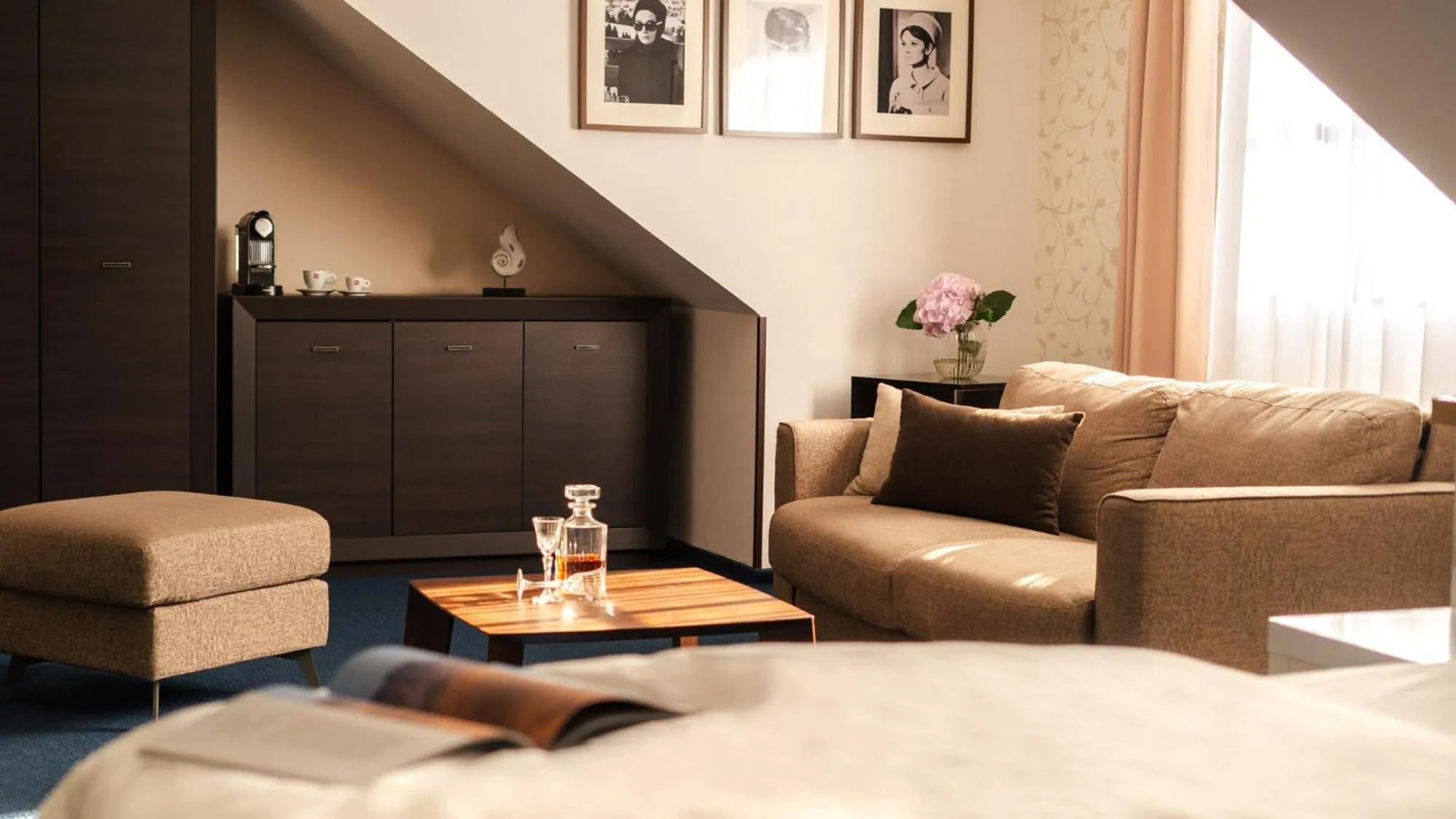 Seating area in Hotel Savoy Špindlerův Mlýn