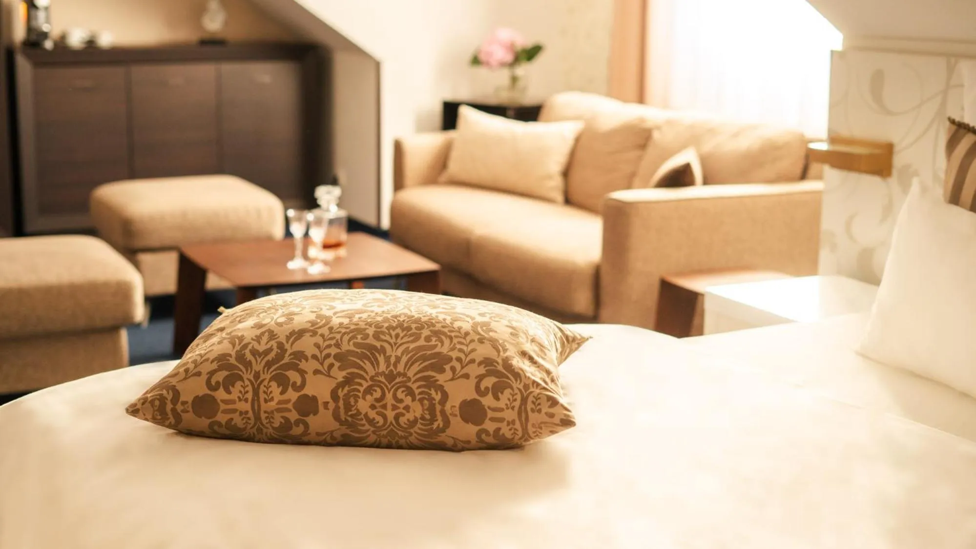 Bed in Hotel Savoy Špindlerův Mlýn