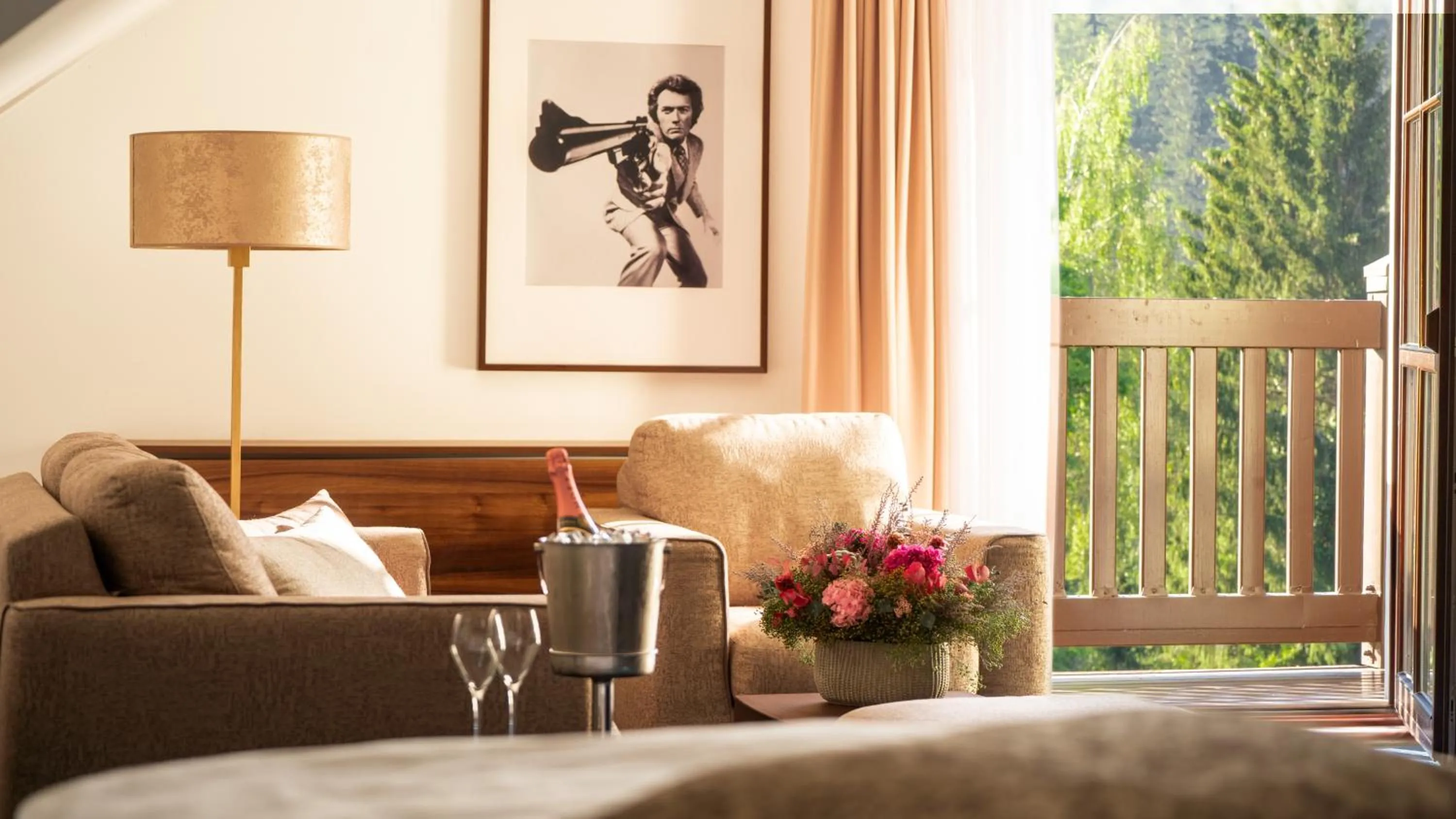 Seating area in Hotel Savoy Špindlerův Mlýn