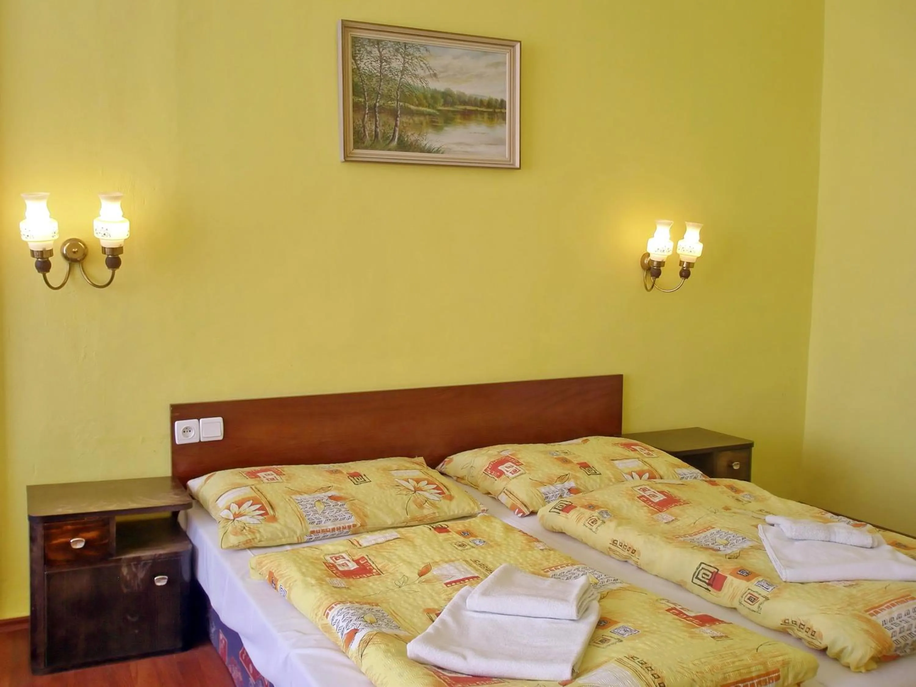 Bedroom, Bed in Hotel Morava
