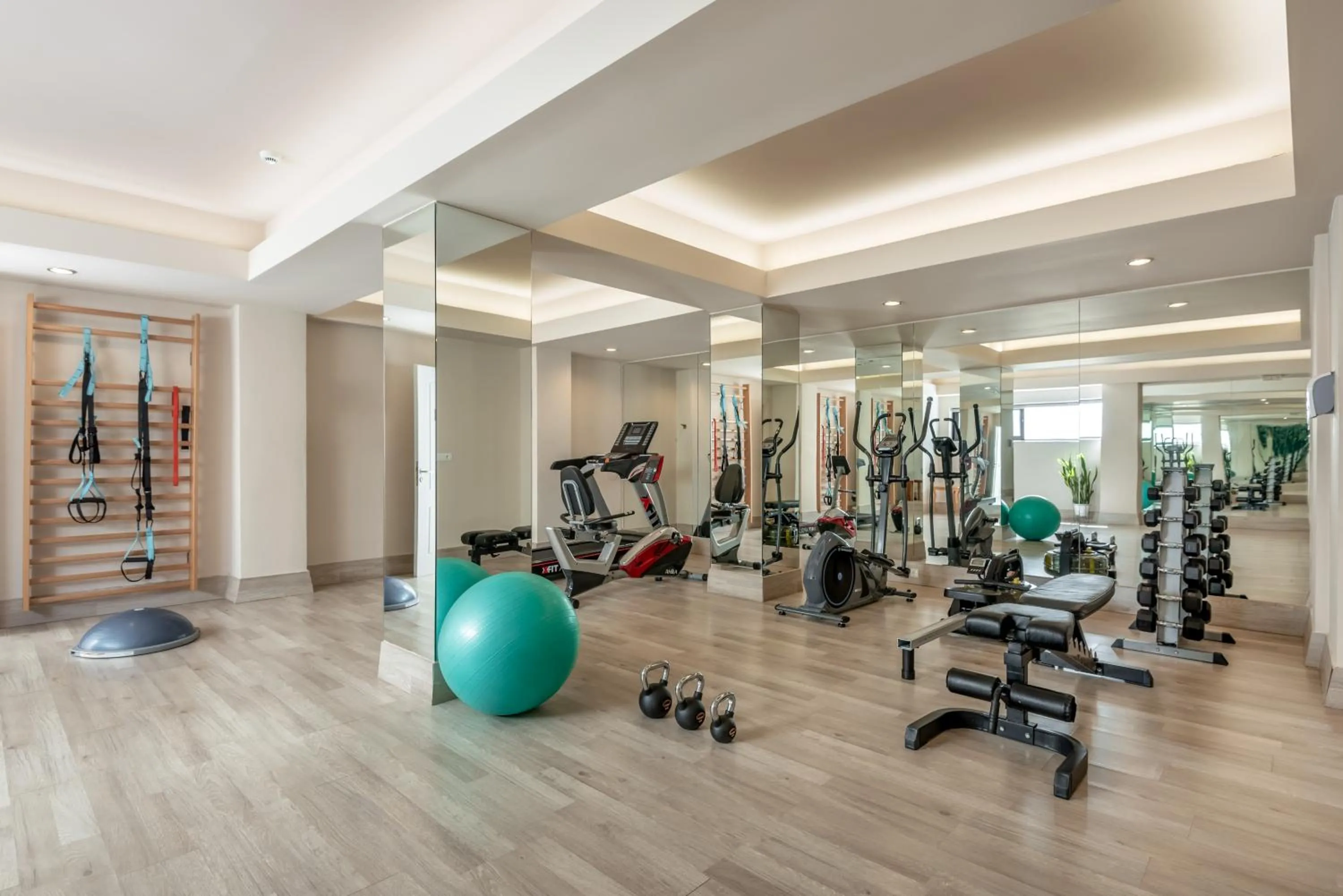 Fitness centre/facilities in Blue Dome Hotel