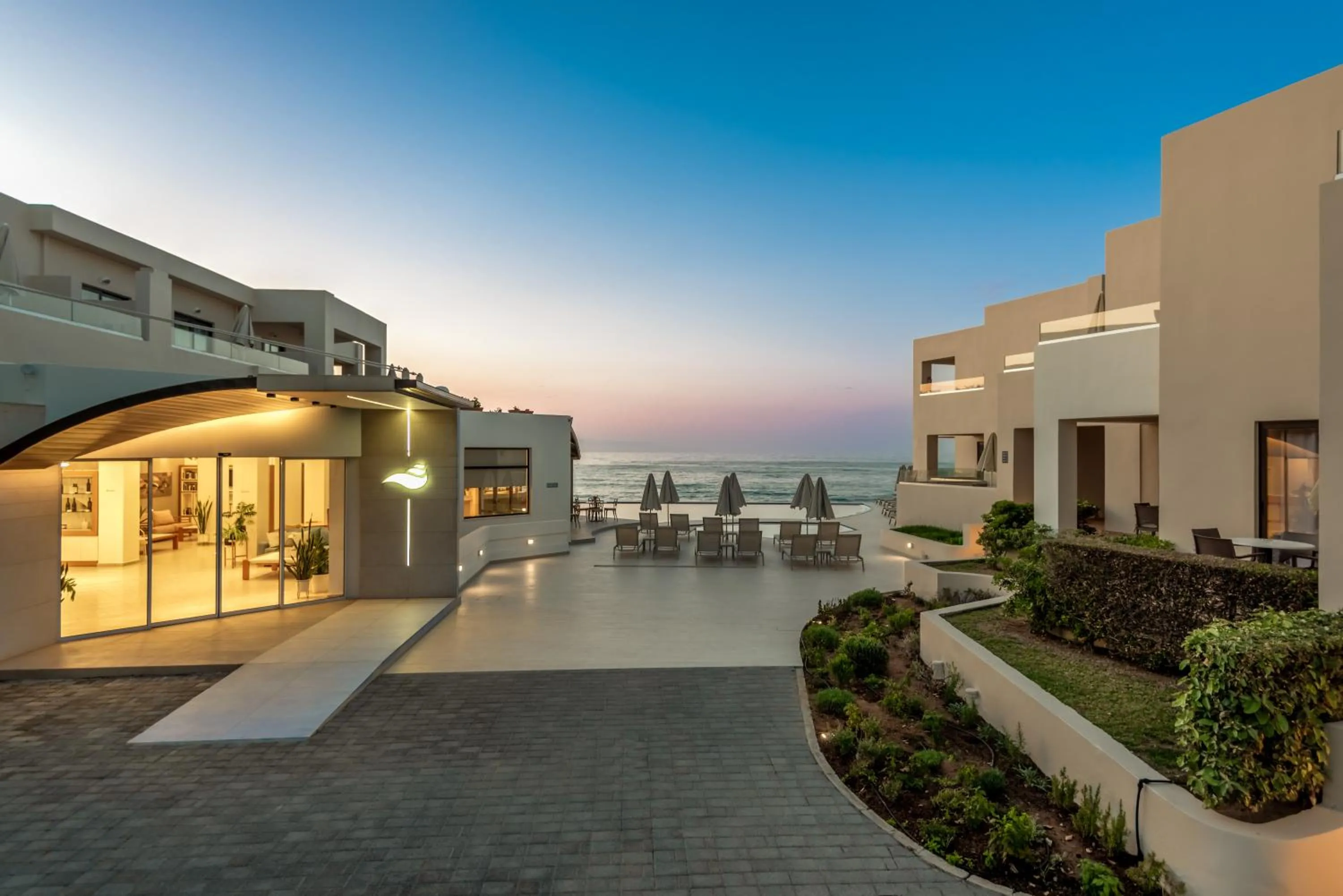 Property building in Blue Dome Hotel