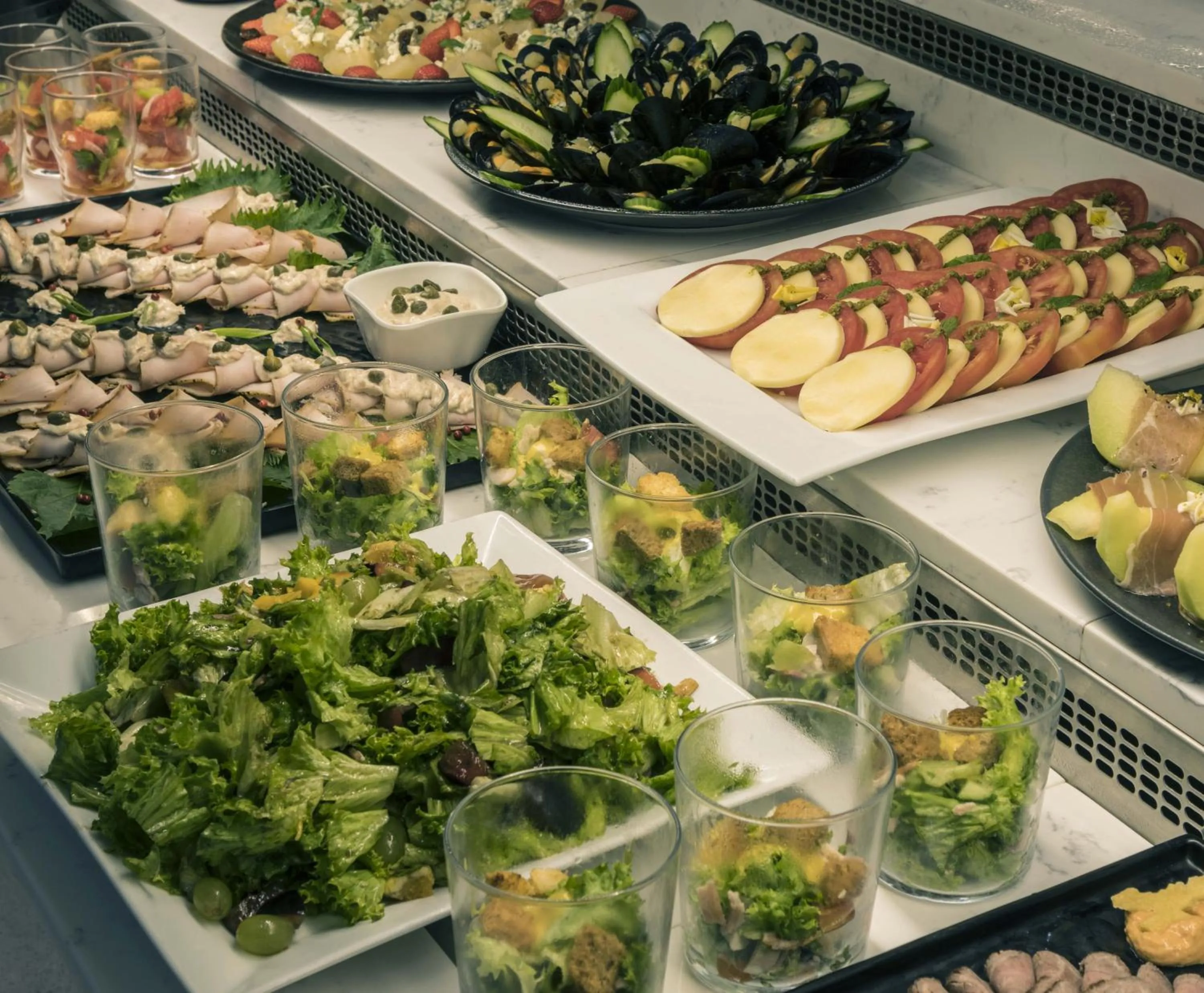 Lunch in Glaros Beach Hotel