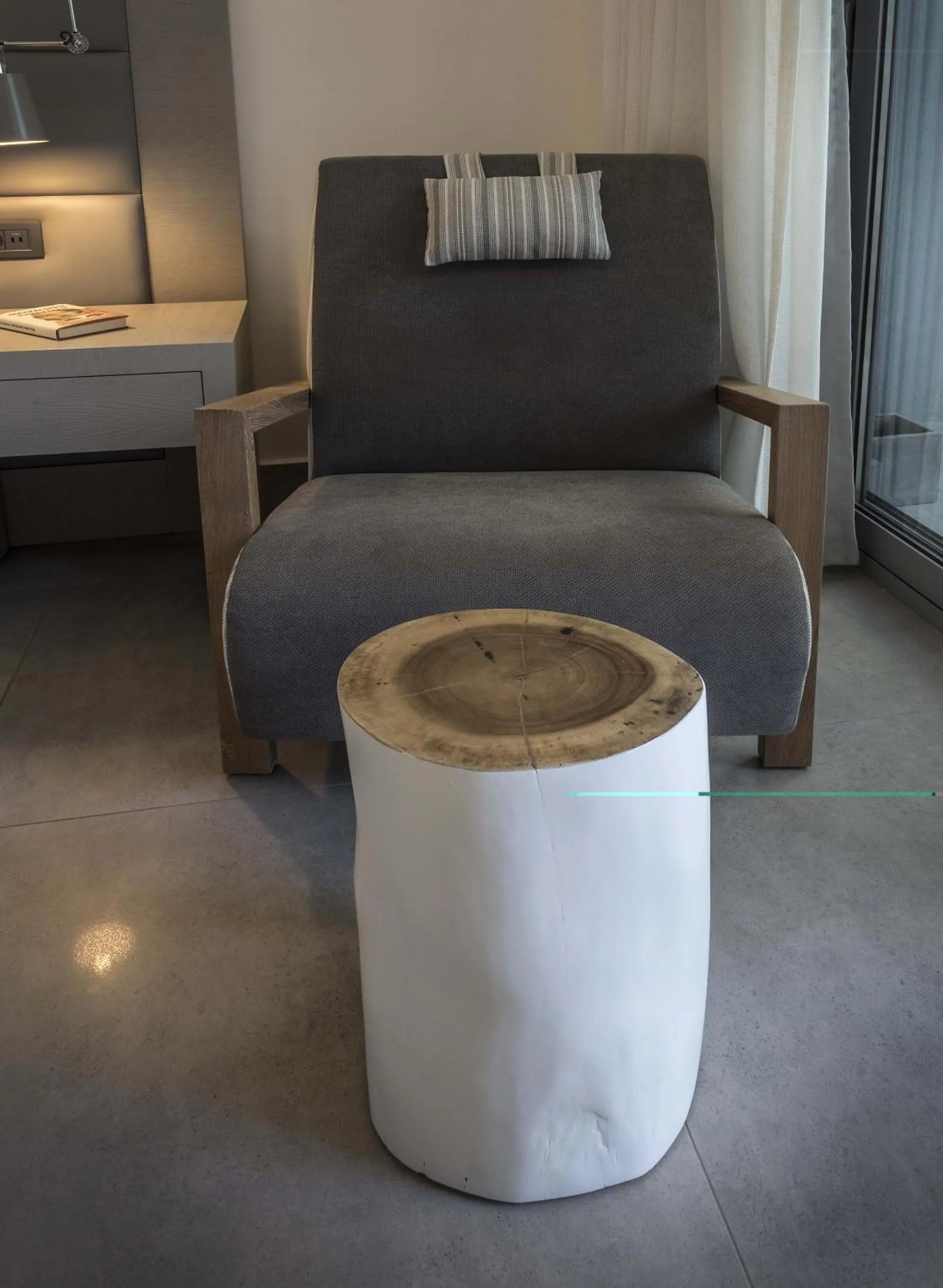 Seating area in Glaros Beach Hotel