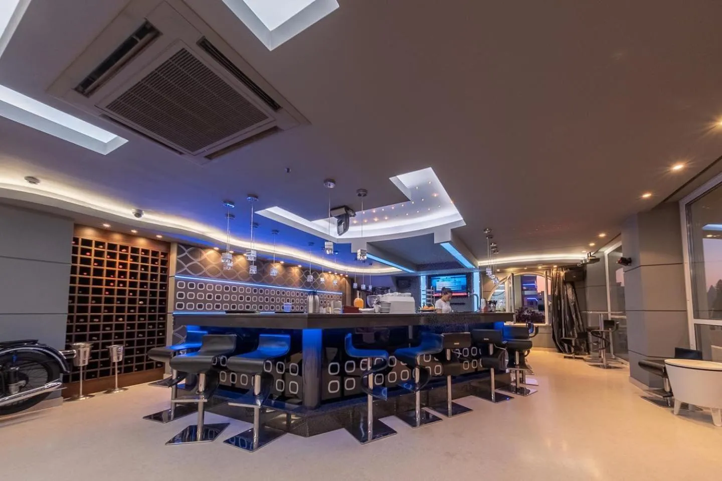 Lounge or bar in Glaros Beach Hotel