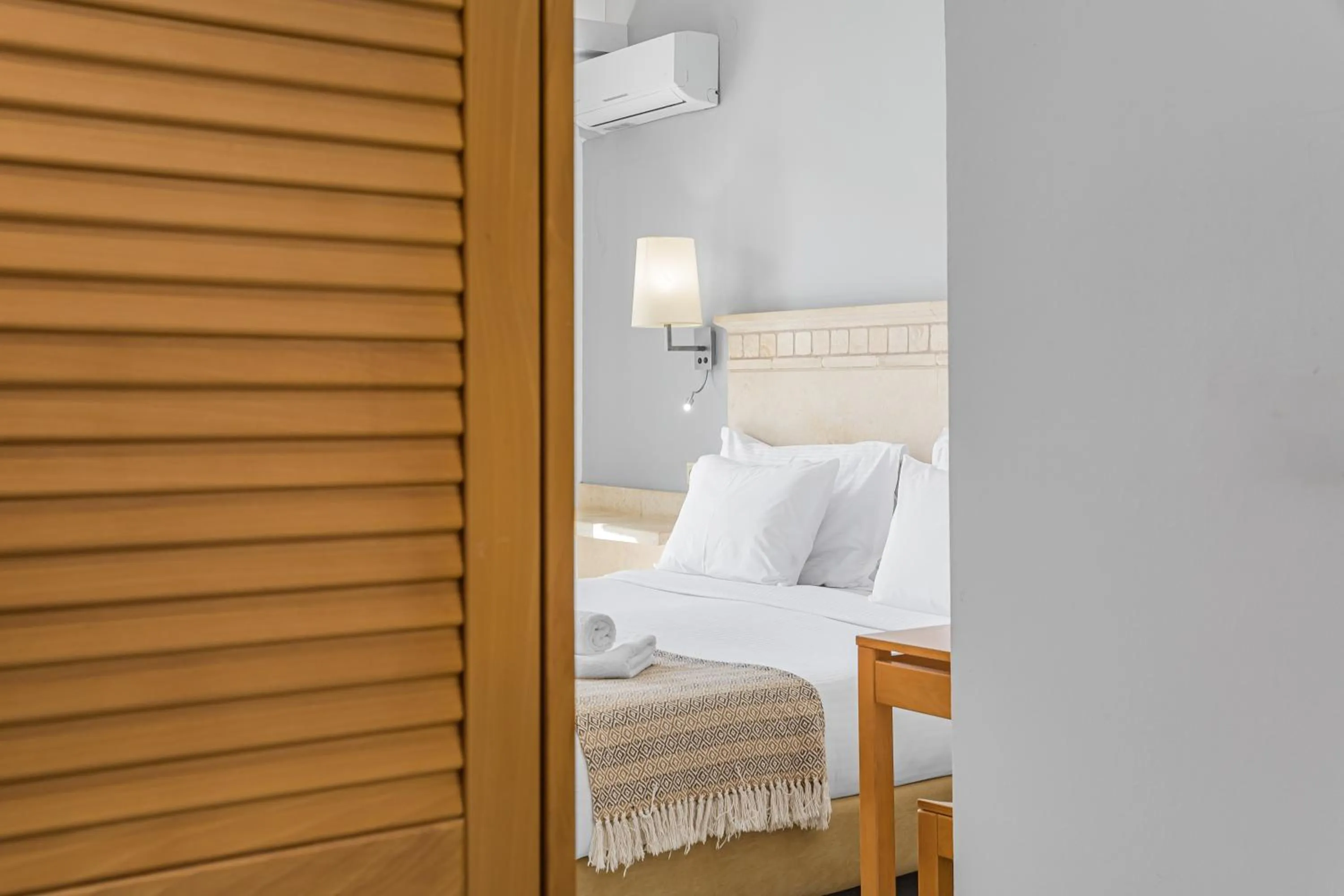 Bedroom in Glaros Beach Hotel