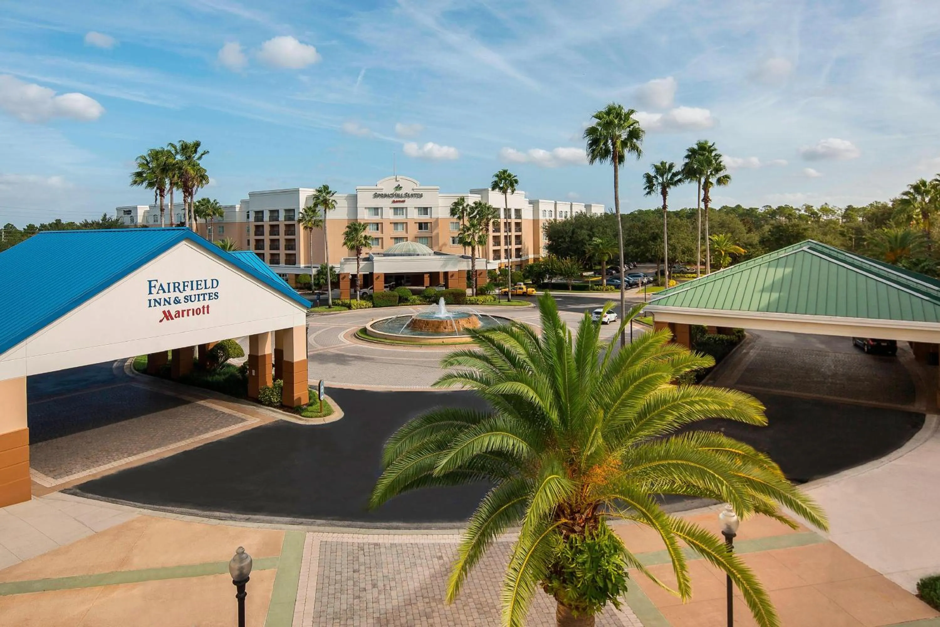 Property building in SpringHill Suites by Marriott Orlando Lake Buena Vista in Marriott Village