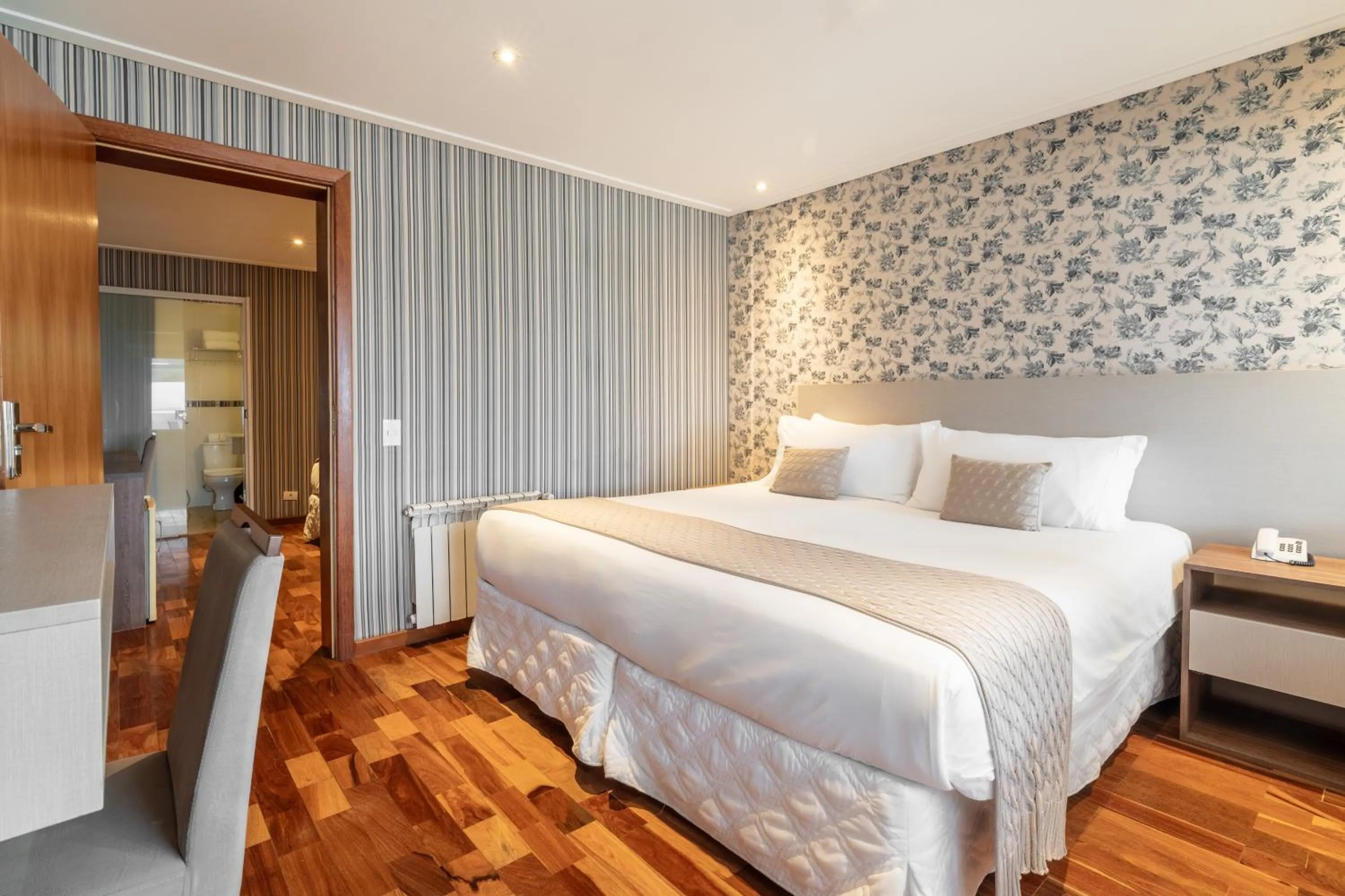 Bed in Chris Wellness Resort Hotel