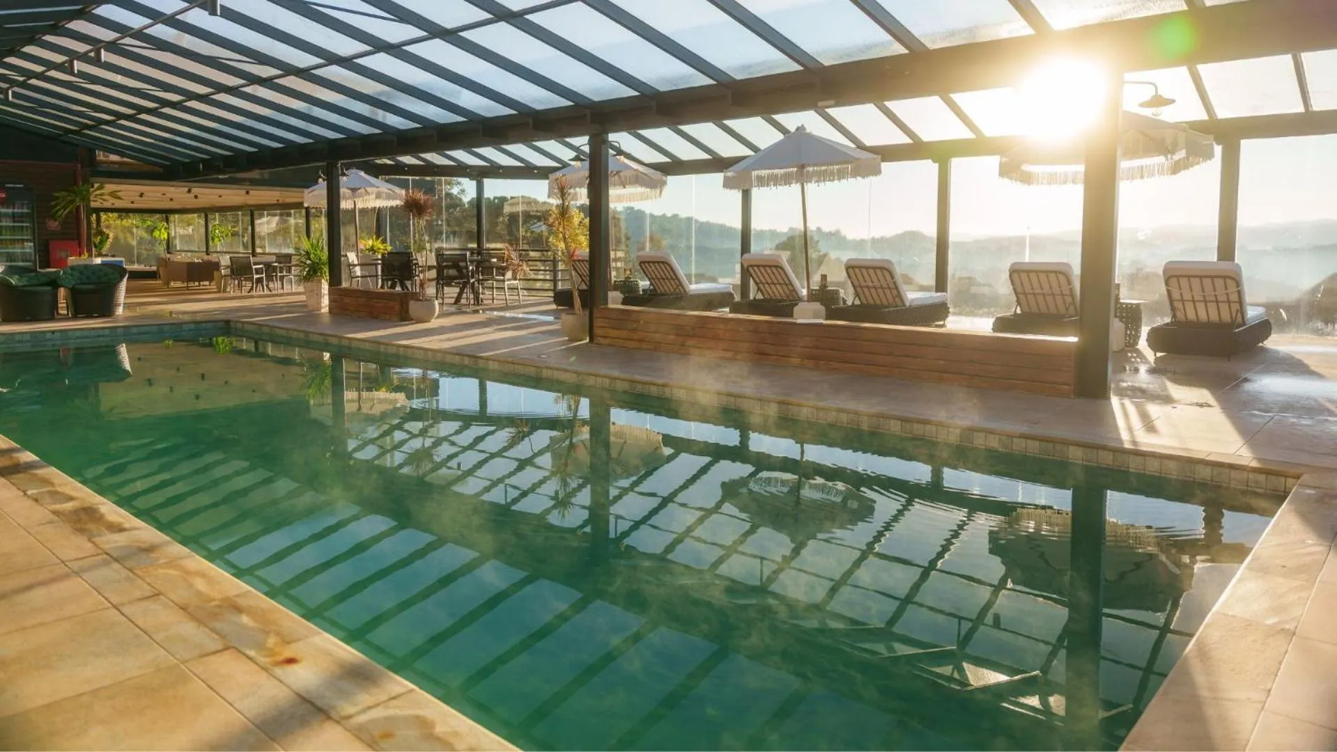 Swimming pool in Chris Wellness Resort Hotel