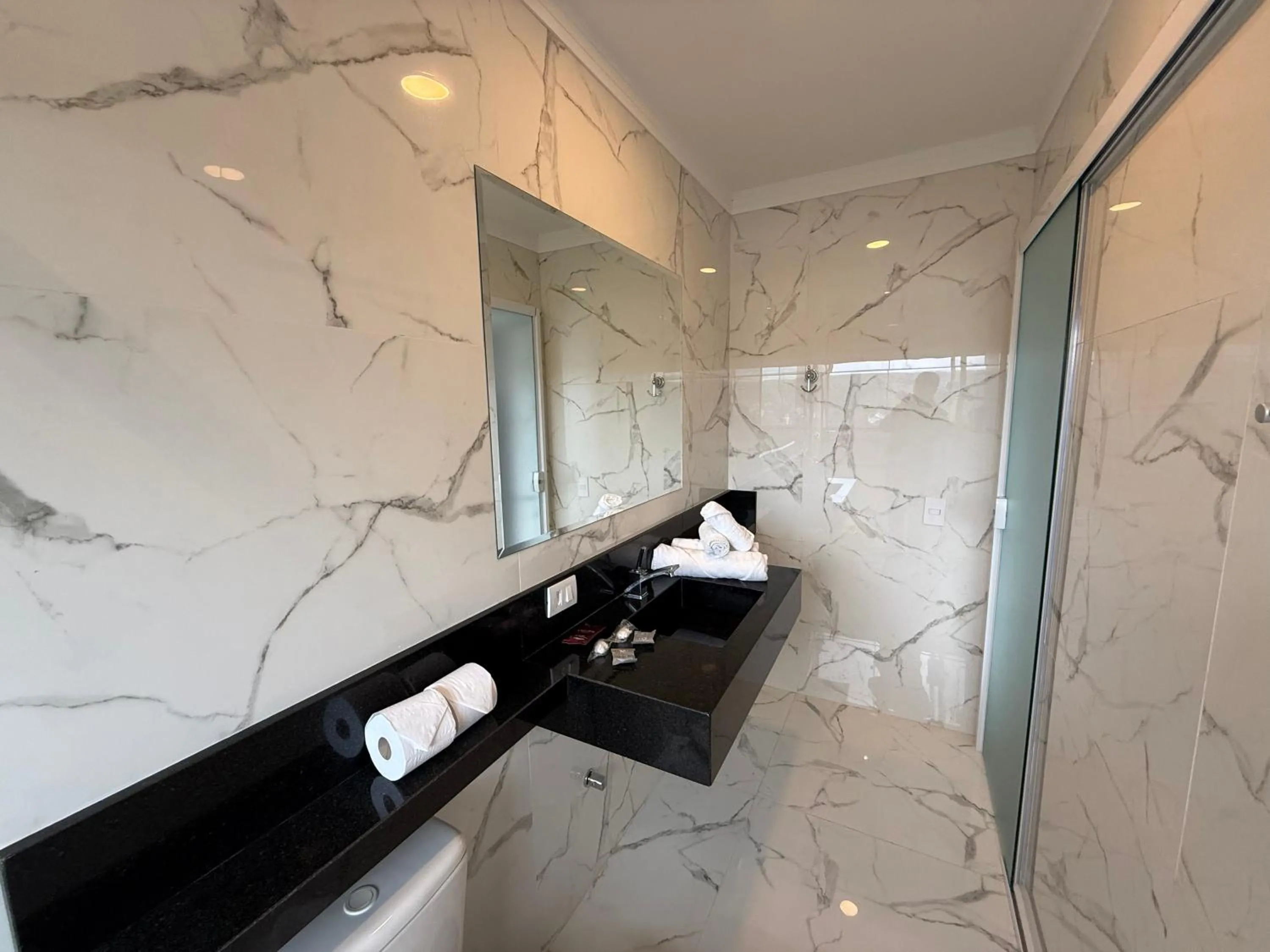 Bathroom in Chris Wellness Resort Hotel