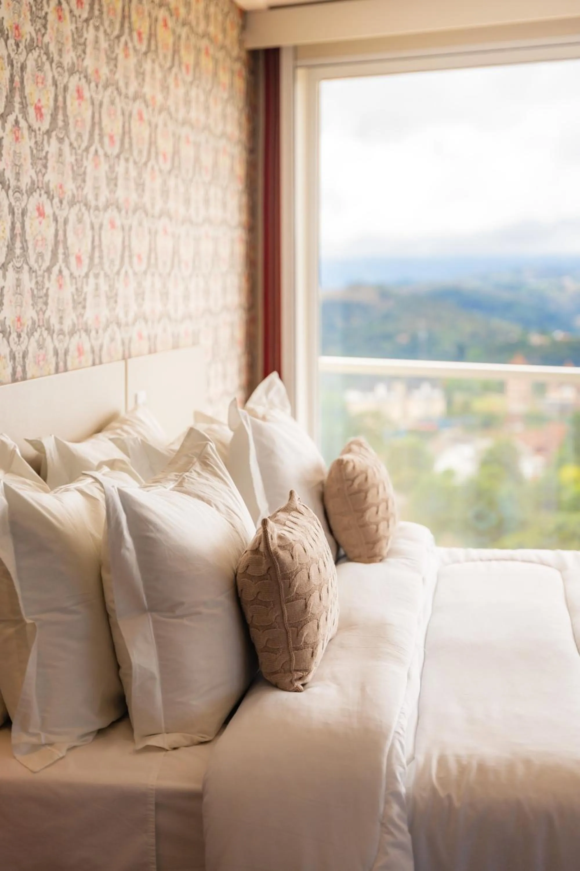 Bed in Chris Wellness Resort Hotel