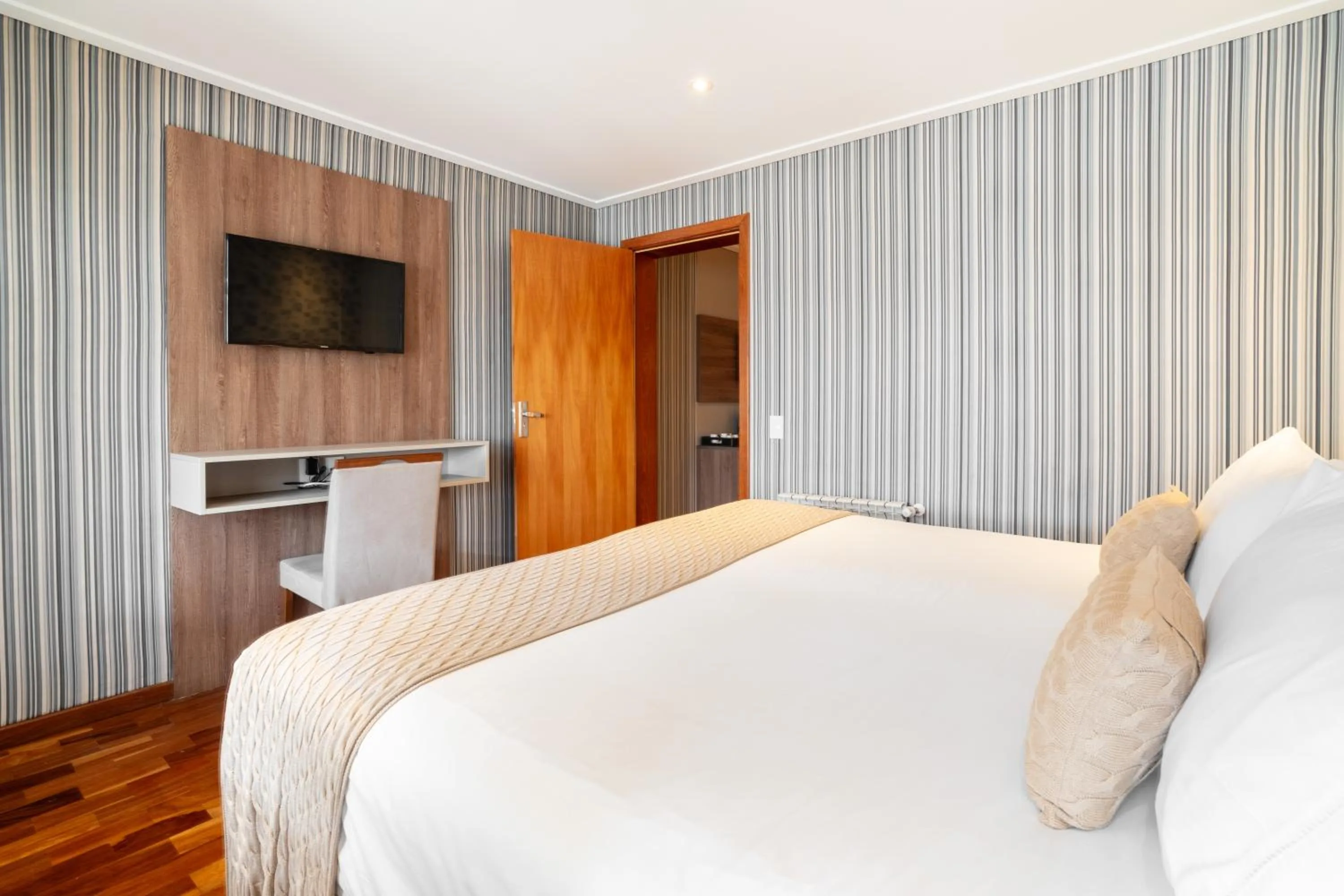 Bed in Chris Wellness Resort Hotel