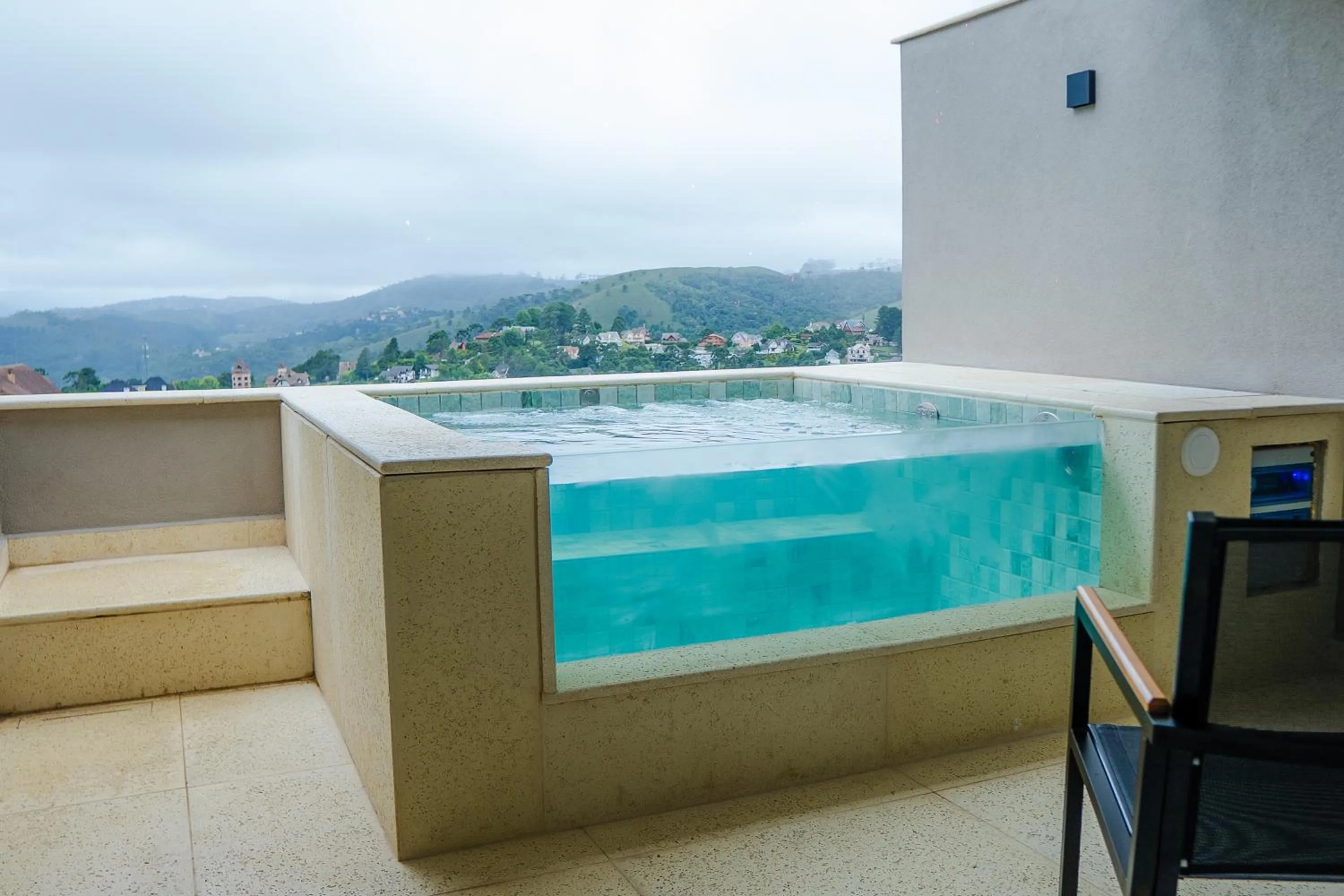 Pool view in Chris Wellness Resort Hotel