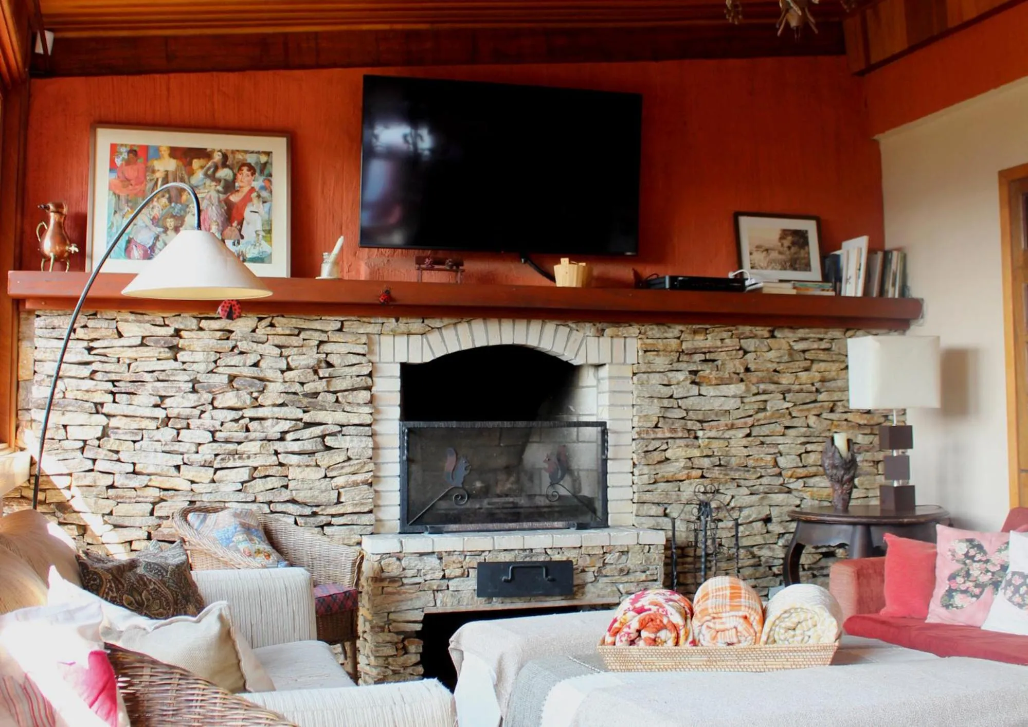 Living room in Pousada Benevento