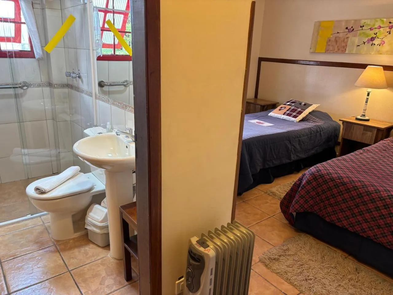 Bed in Pousada Benevento