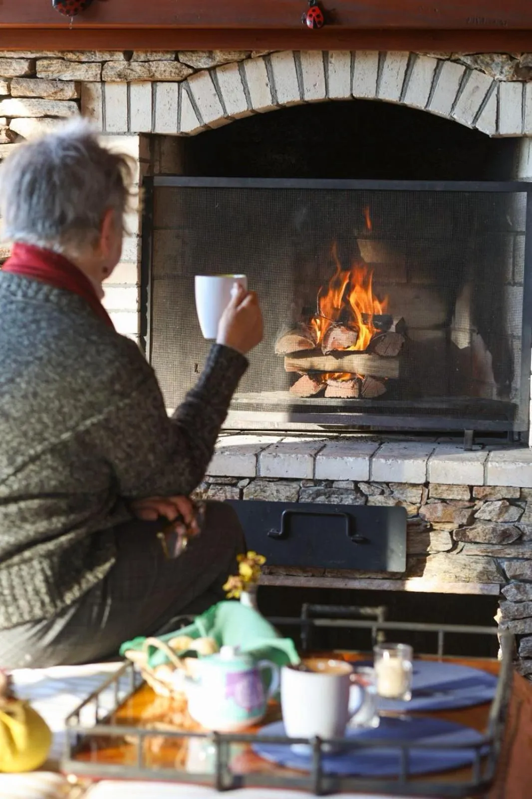 Living room in Pousada Benevento