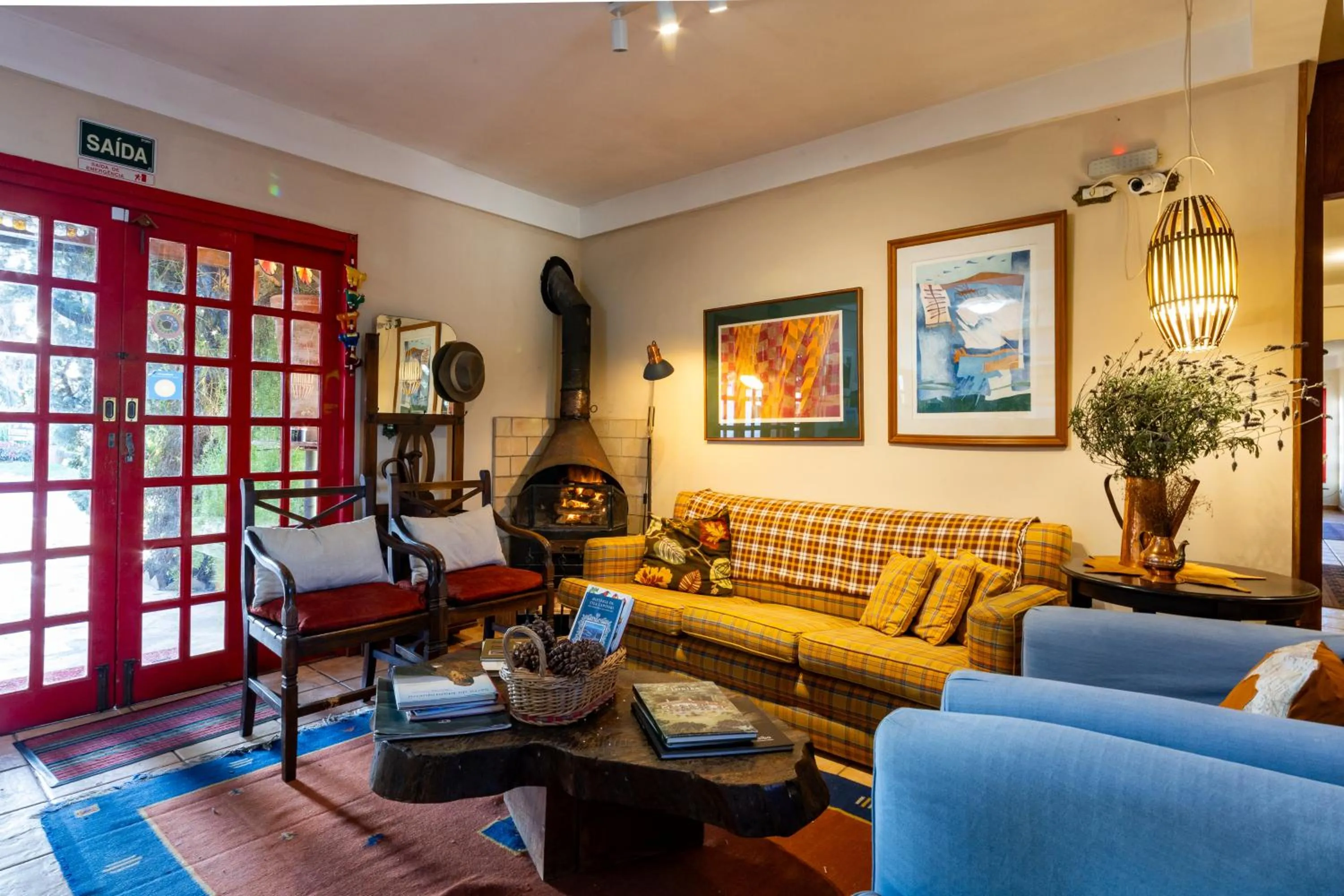 Living room in Pousada Benevento