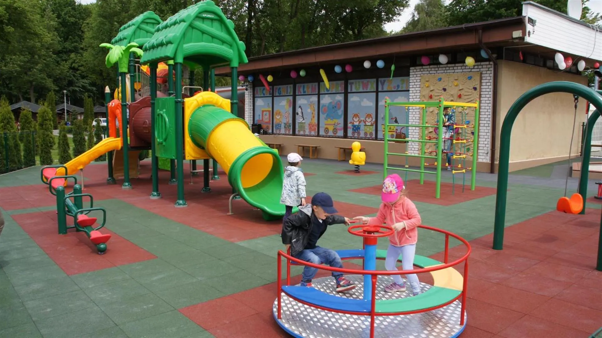 Children play ground in Camping Baltic