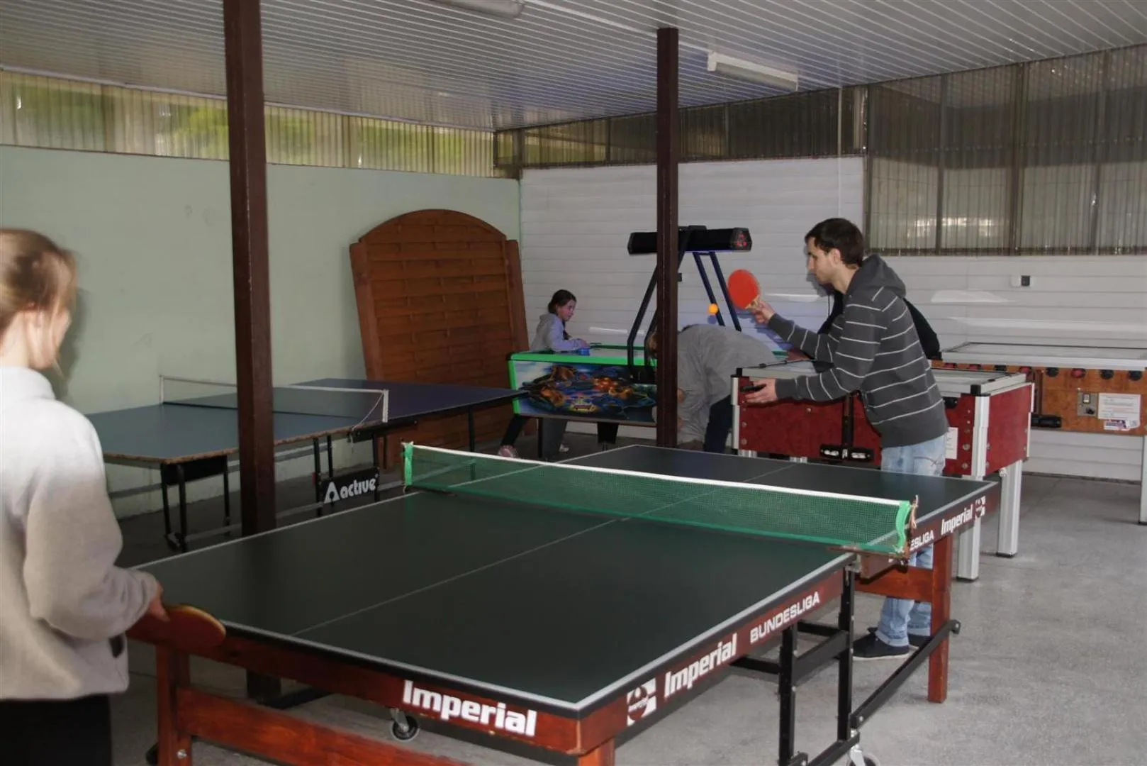 Table tennis in Camping Baltic