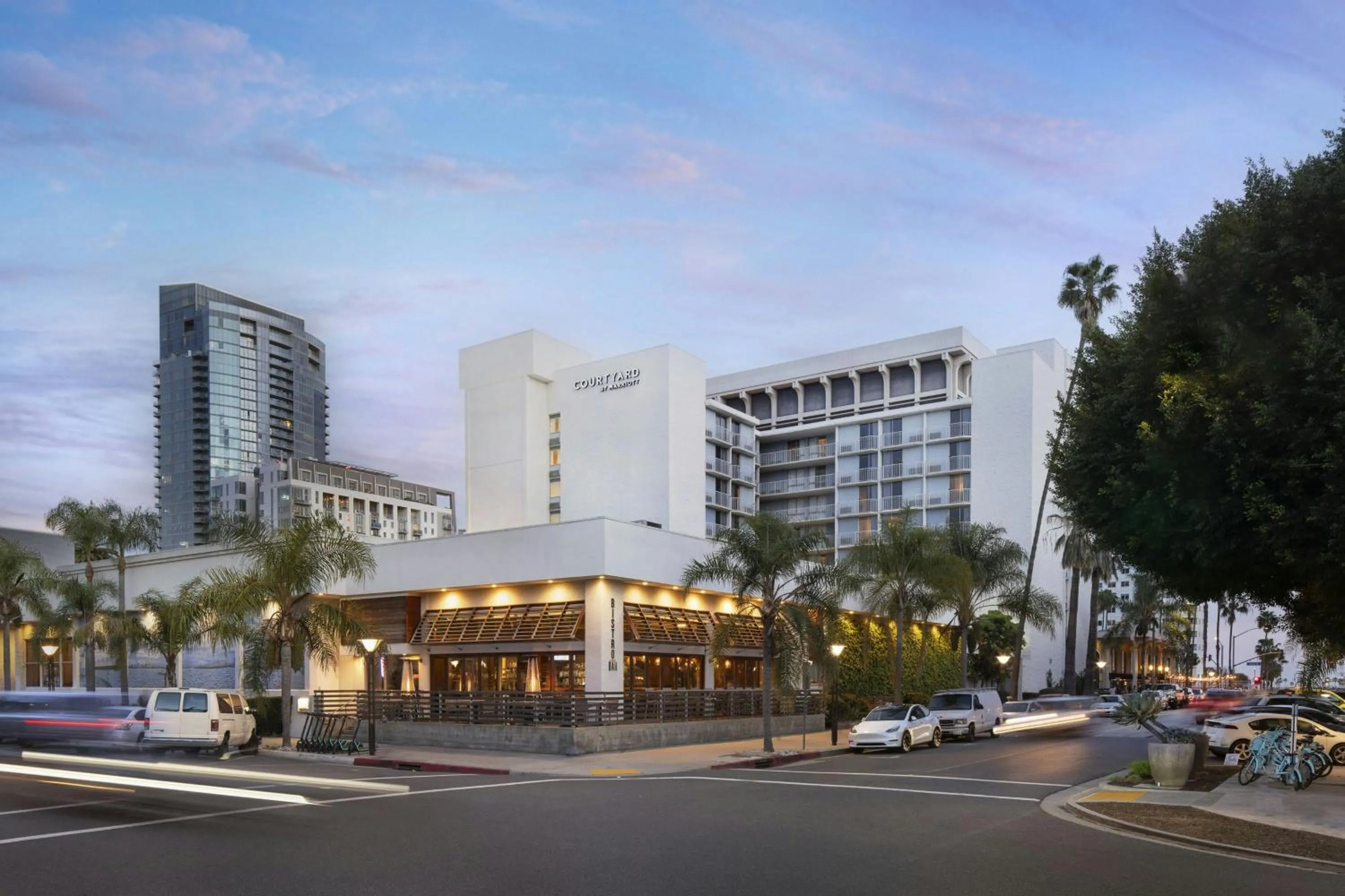 Property building in Courtyard by Marriott Long Beach Downtown