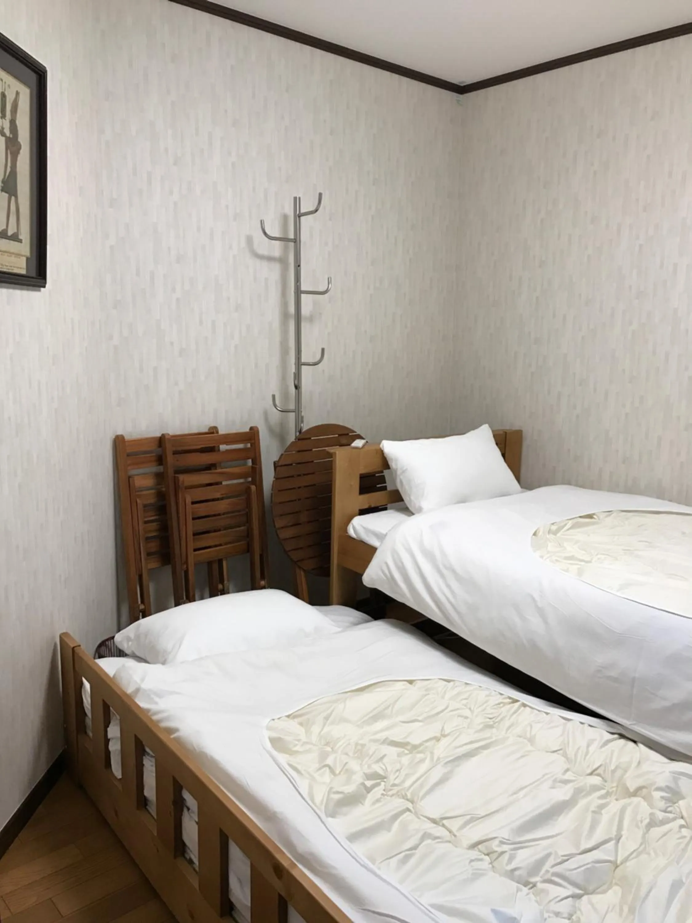 Bed in Pension Lanpou