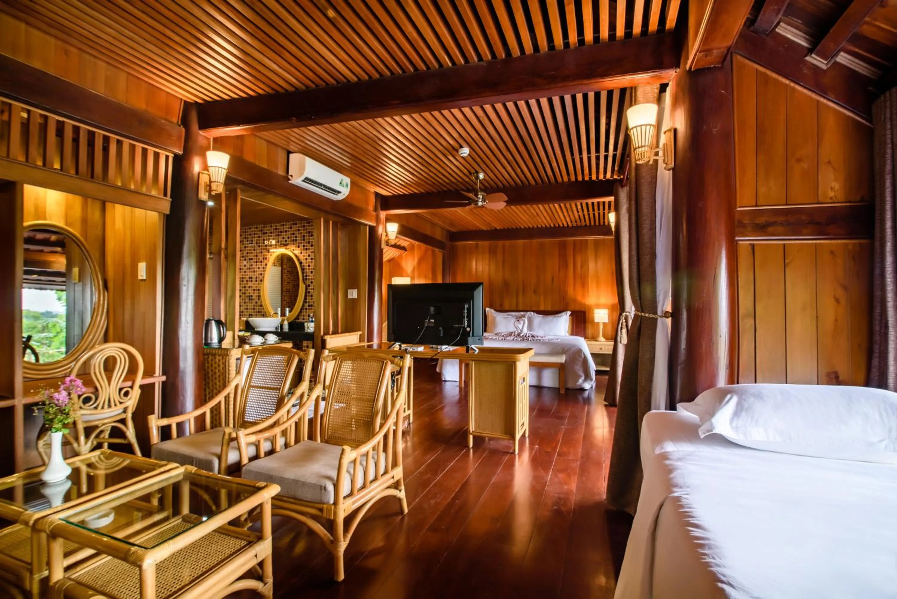 Bed in Sankofa Village Hill Resort & Spa