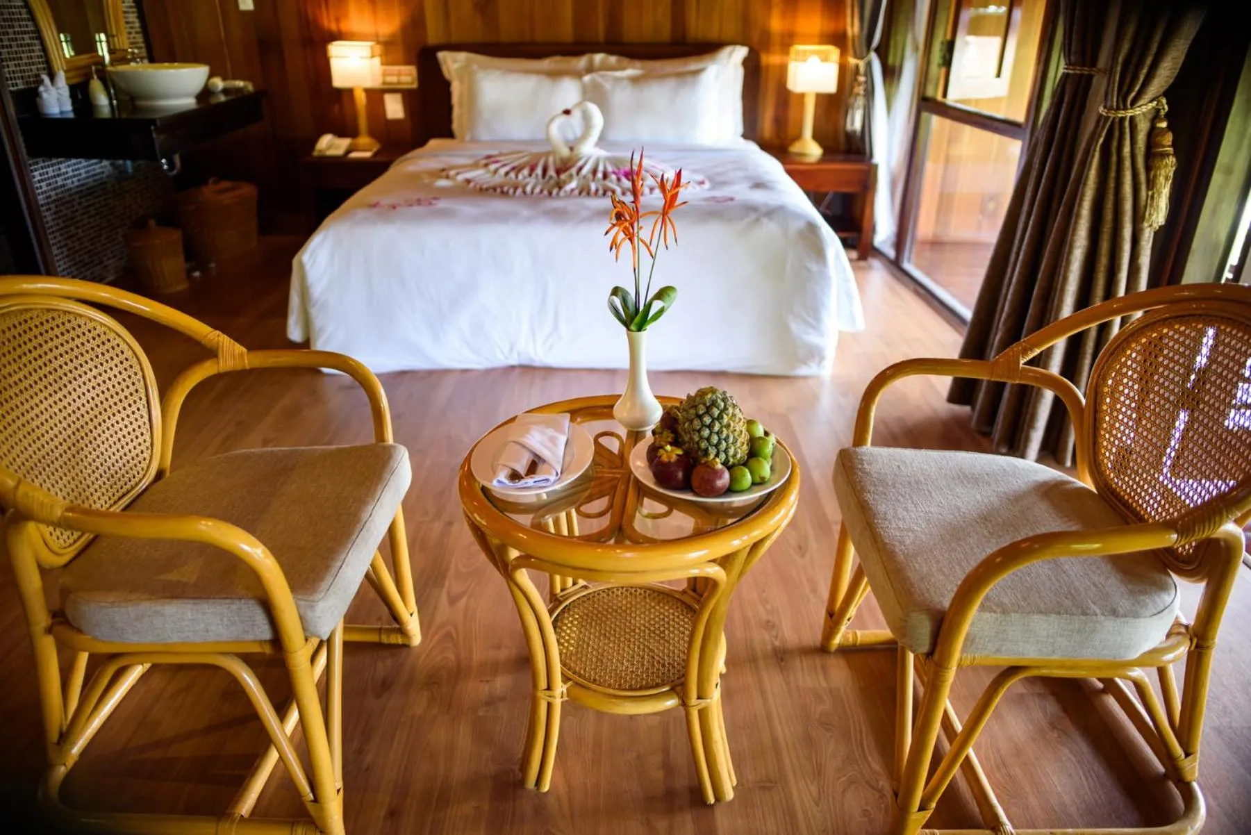 Bedroom in Sankofa Village Hill Resort & Spa