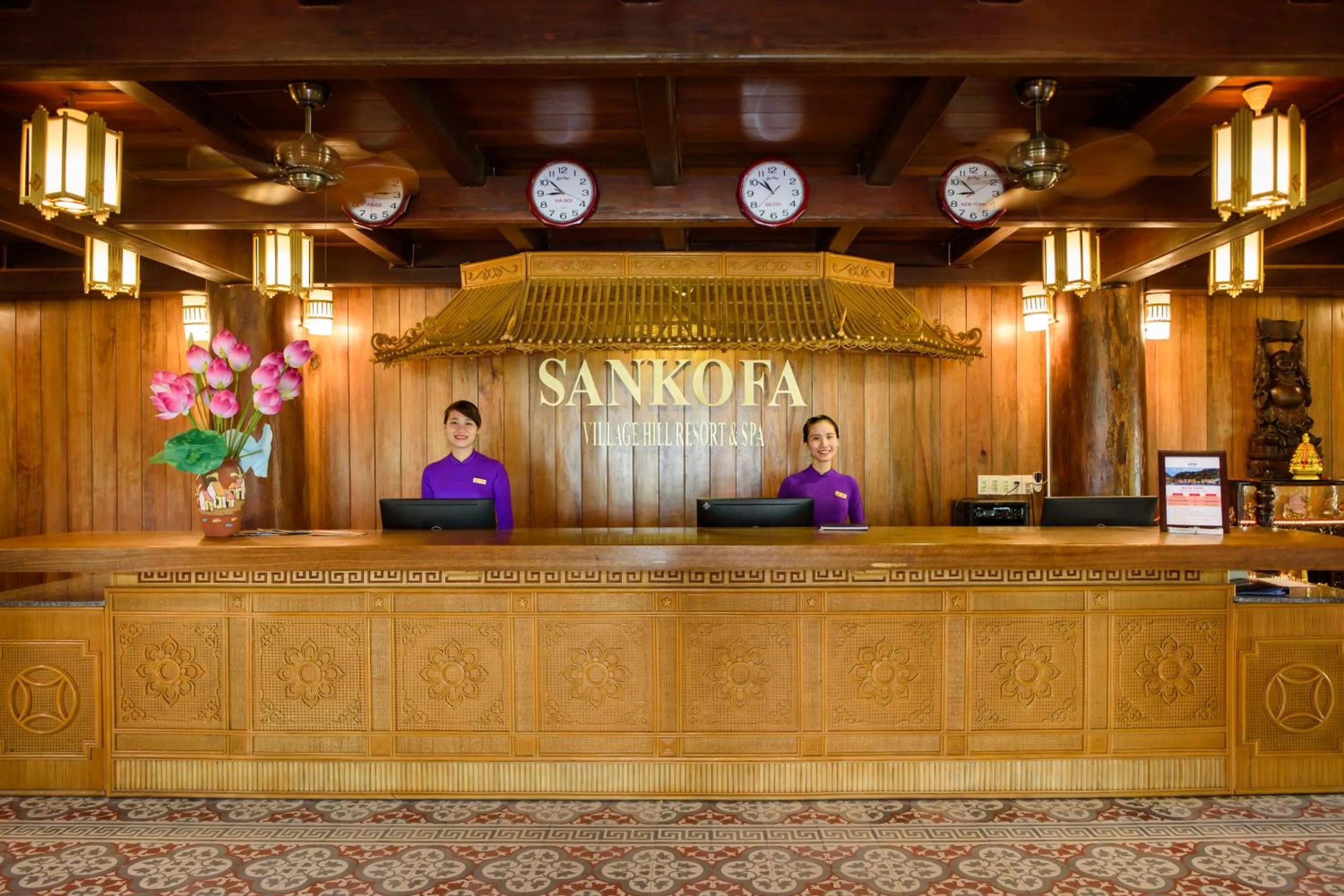 Staff in Sankofa Village Hill Resort & Spa