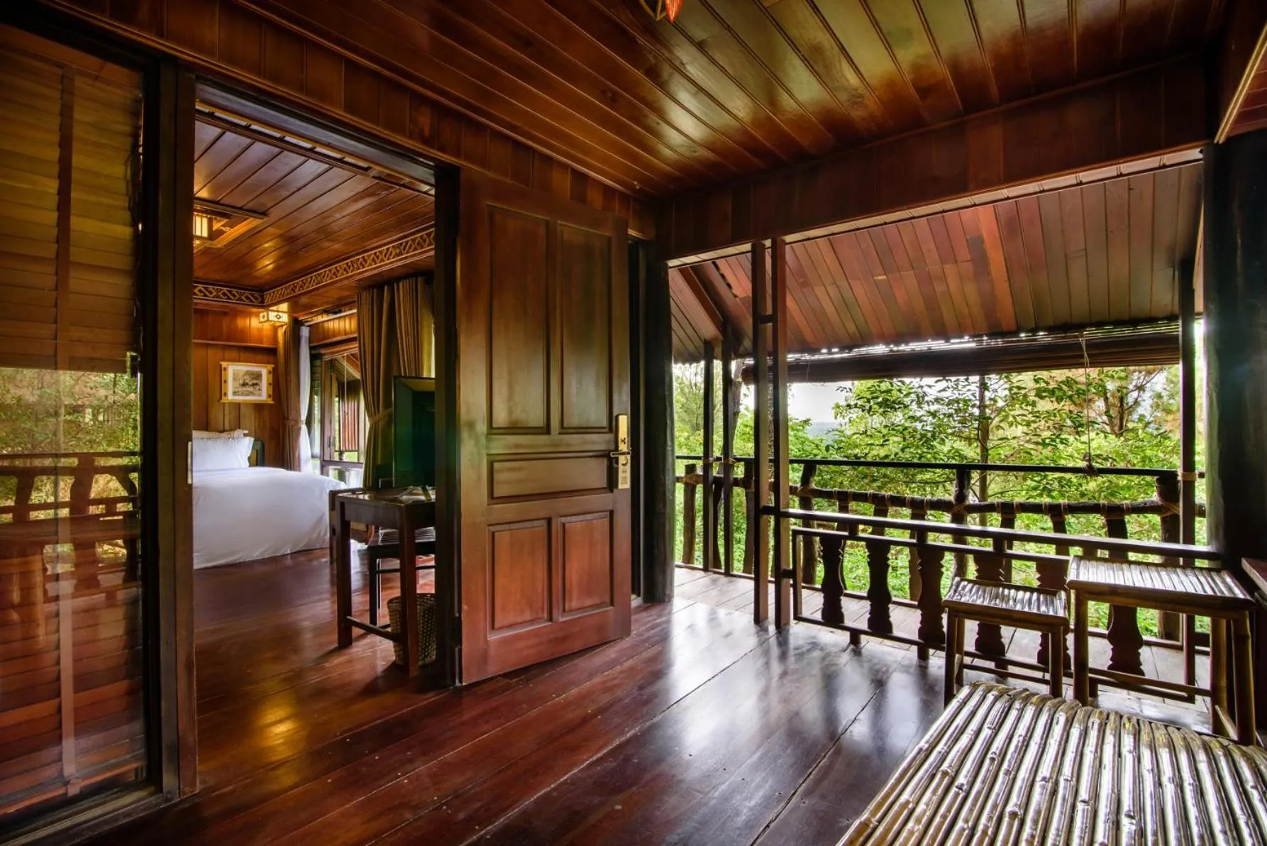 Balcony/Terrace in Sankofa Village Hill Resort & Spa