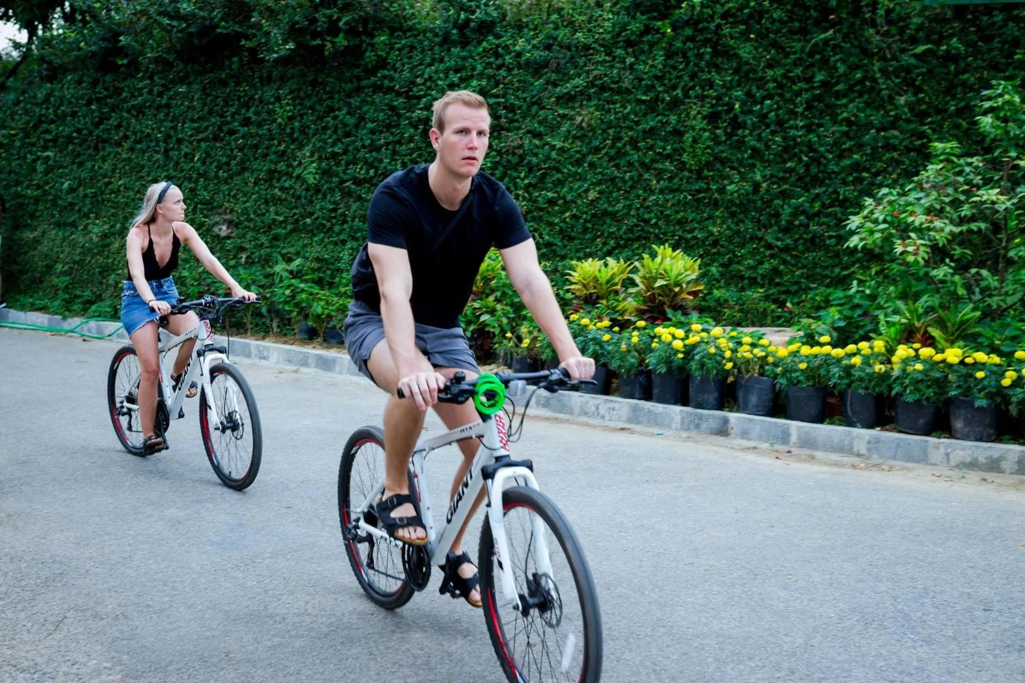 Cycling in Sankofa Village Hill Resort & Spa