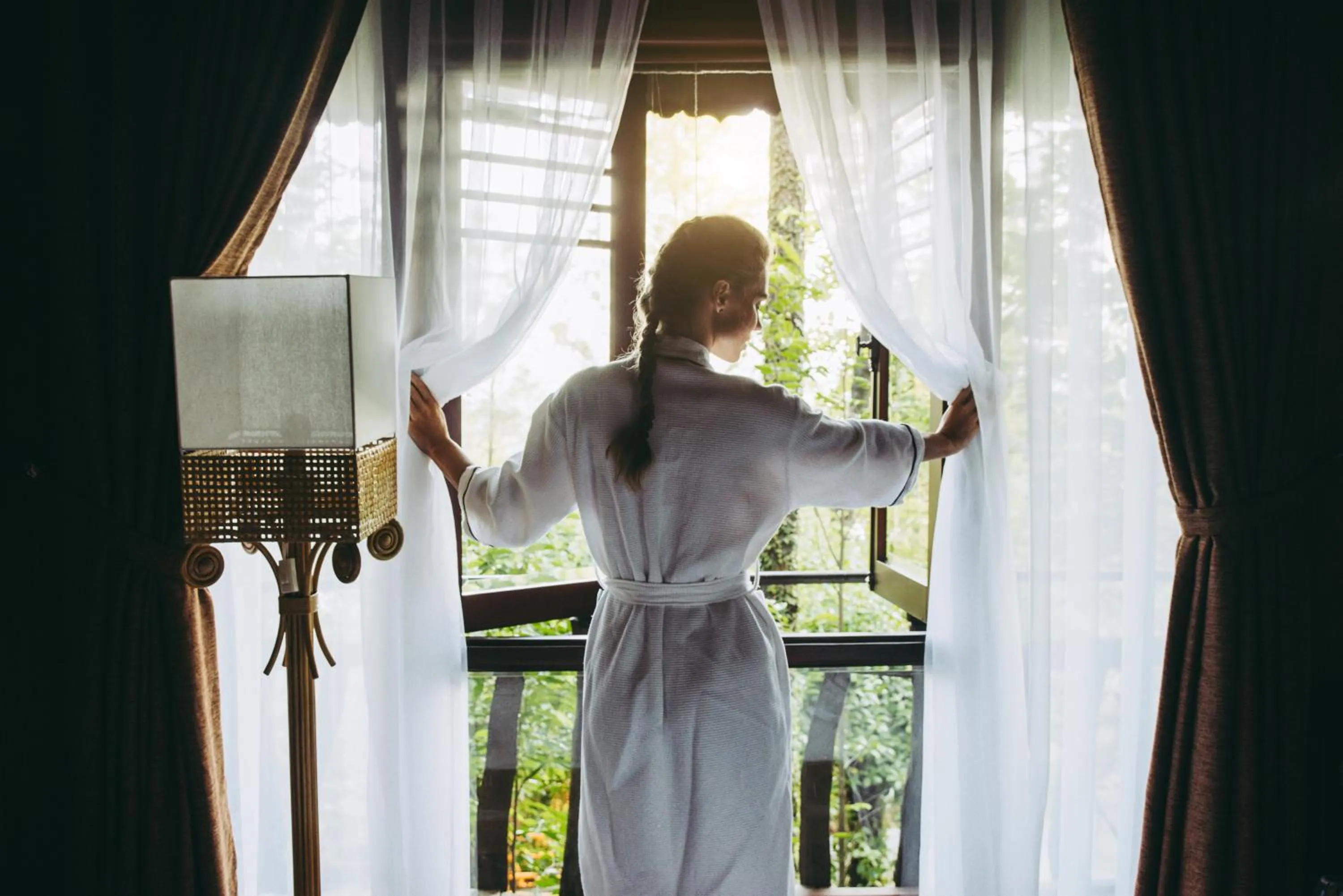 River view in Sankofa Village Hill Resort & Spa