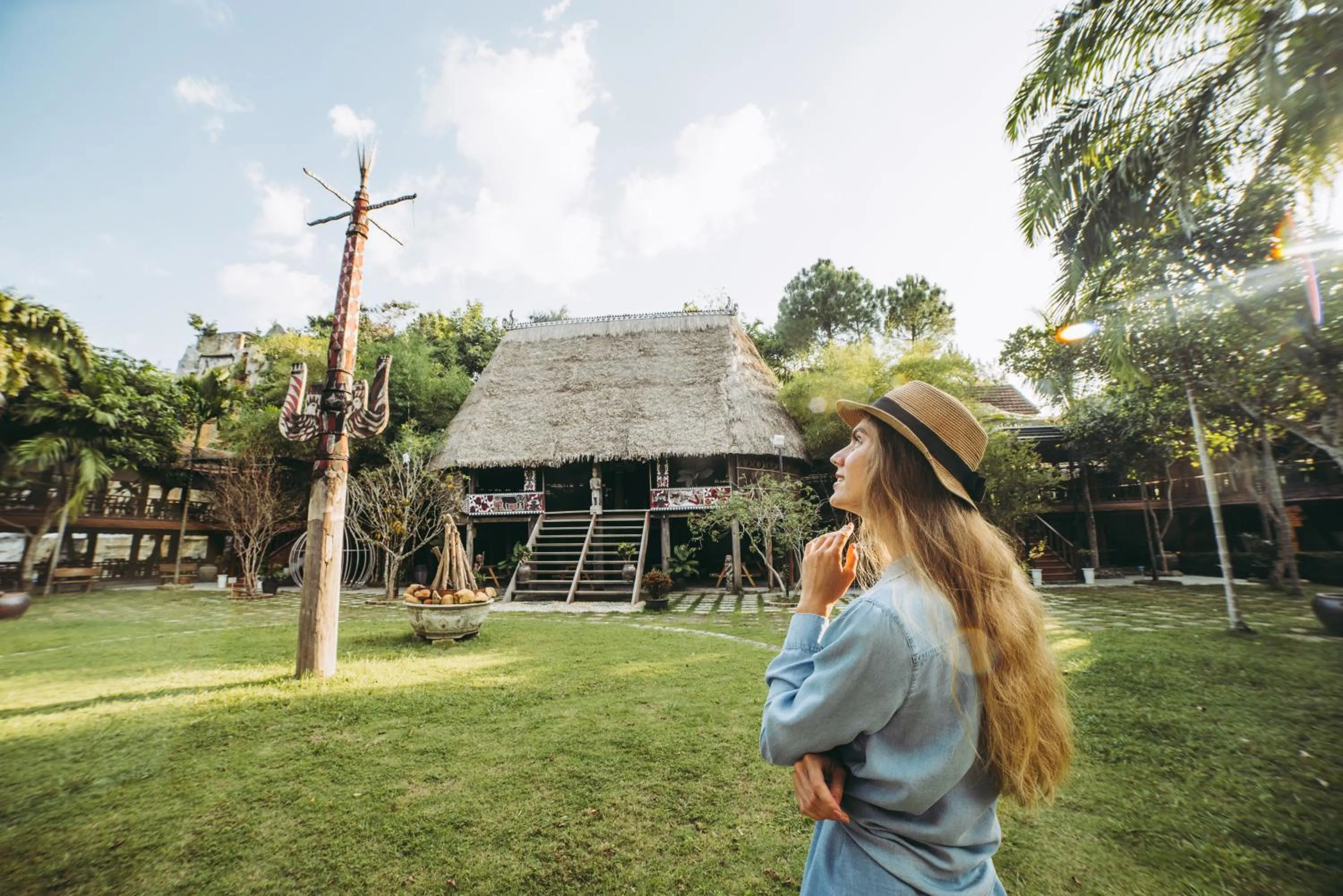 On site in Sankofa Village Hill Resort & Spa