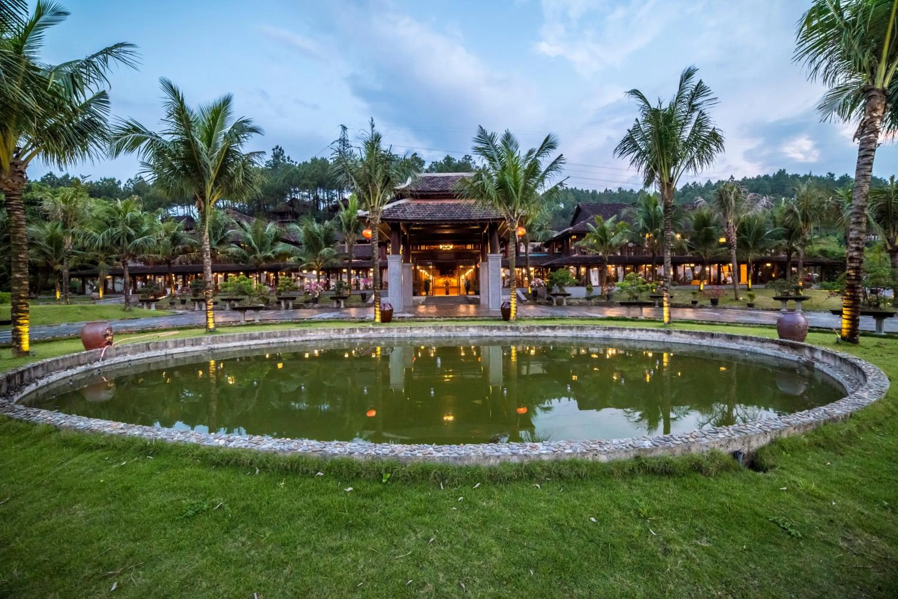 Patio in Sankofa Village Hill Resort & Spa